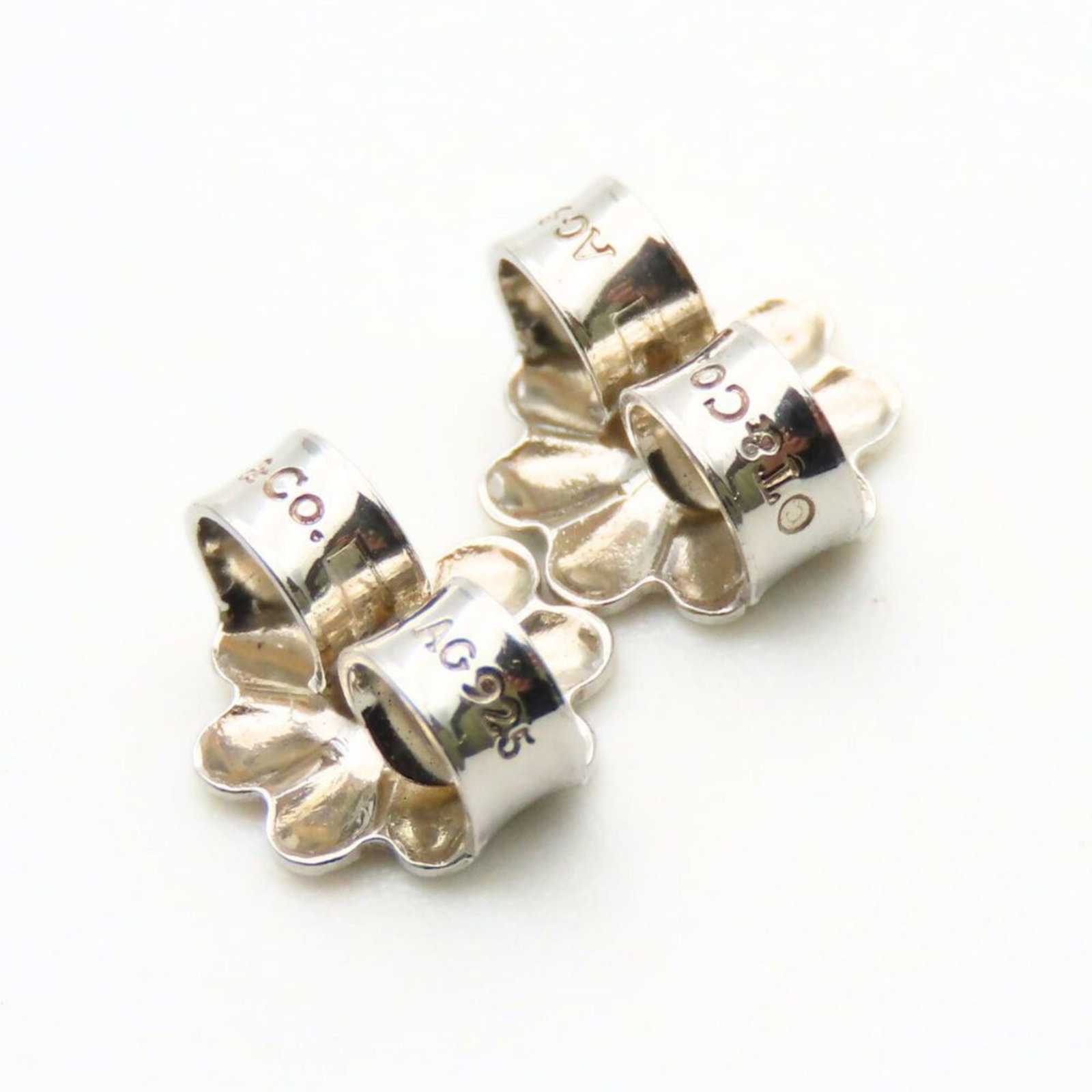 Tiffany Stud Earrings Silver 925 - 6