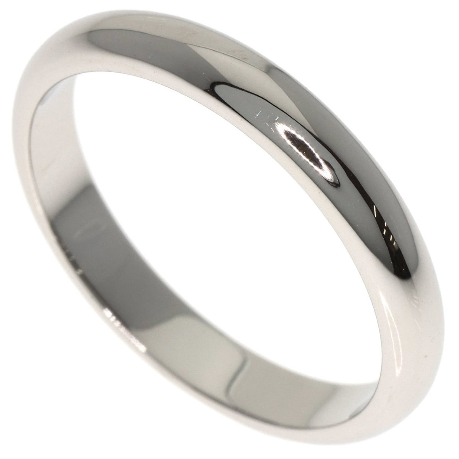 Cartier Band Ring Platinum 950: Cartier Band Ring Platinum 950 Cartier Band Ring Platinum 950 features a platinum 950 band with a subtle design. This used item is in like new condition, with hardly any traces of usage, making it a