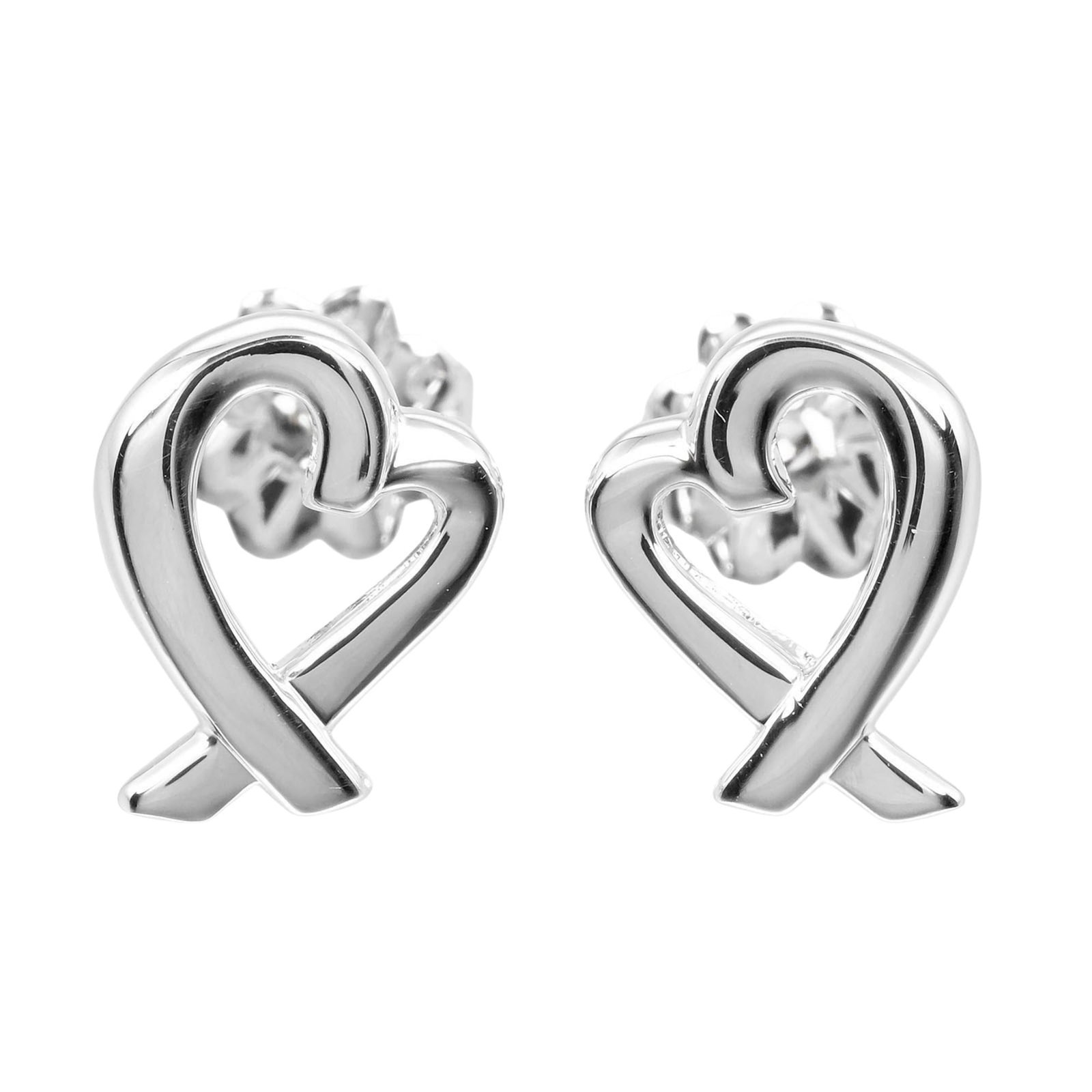 Tiffany Stud Earrings Silver 925 (1 of 6)