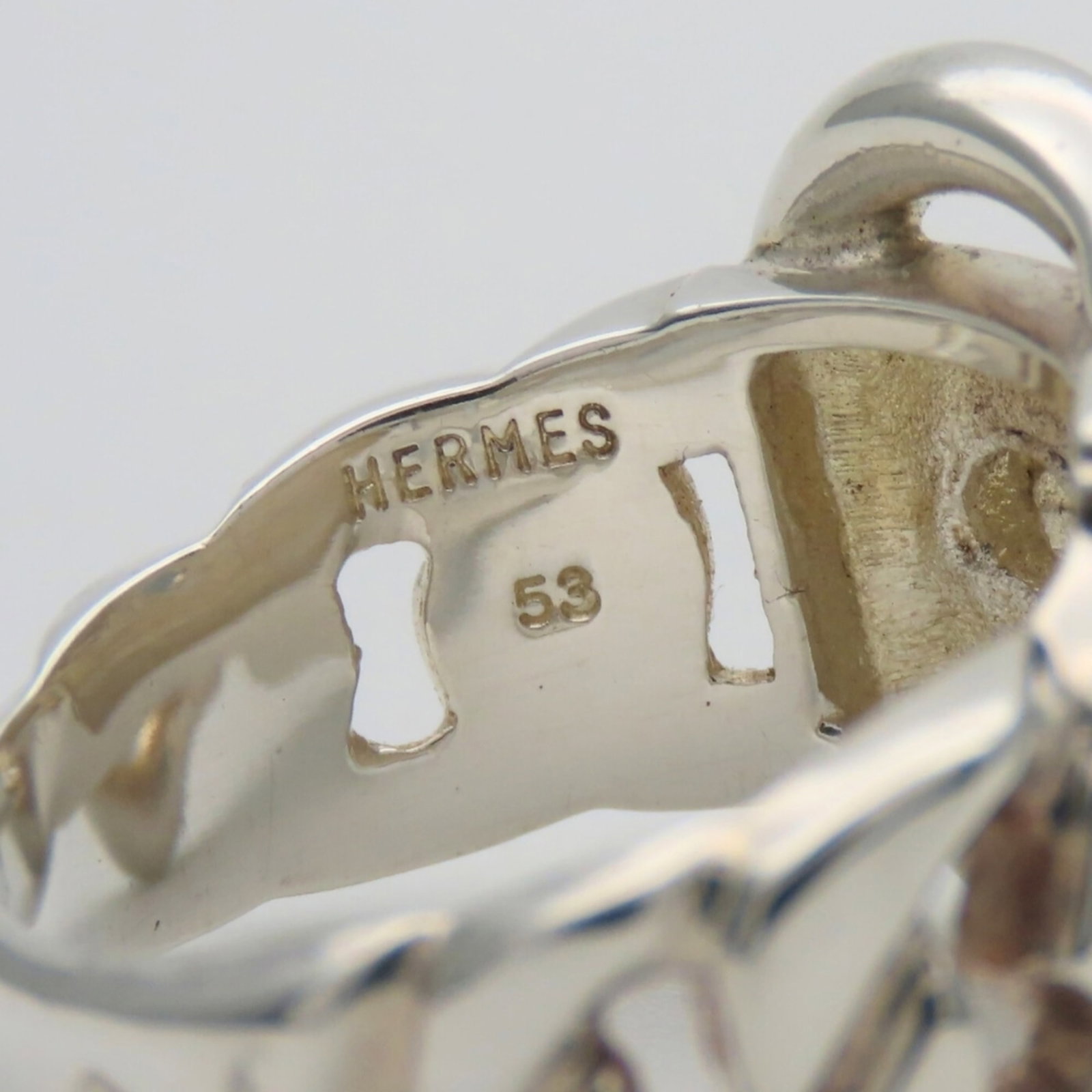 Hermes Band Ring Silver 925 - 8
