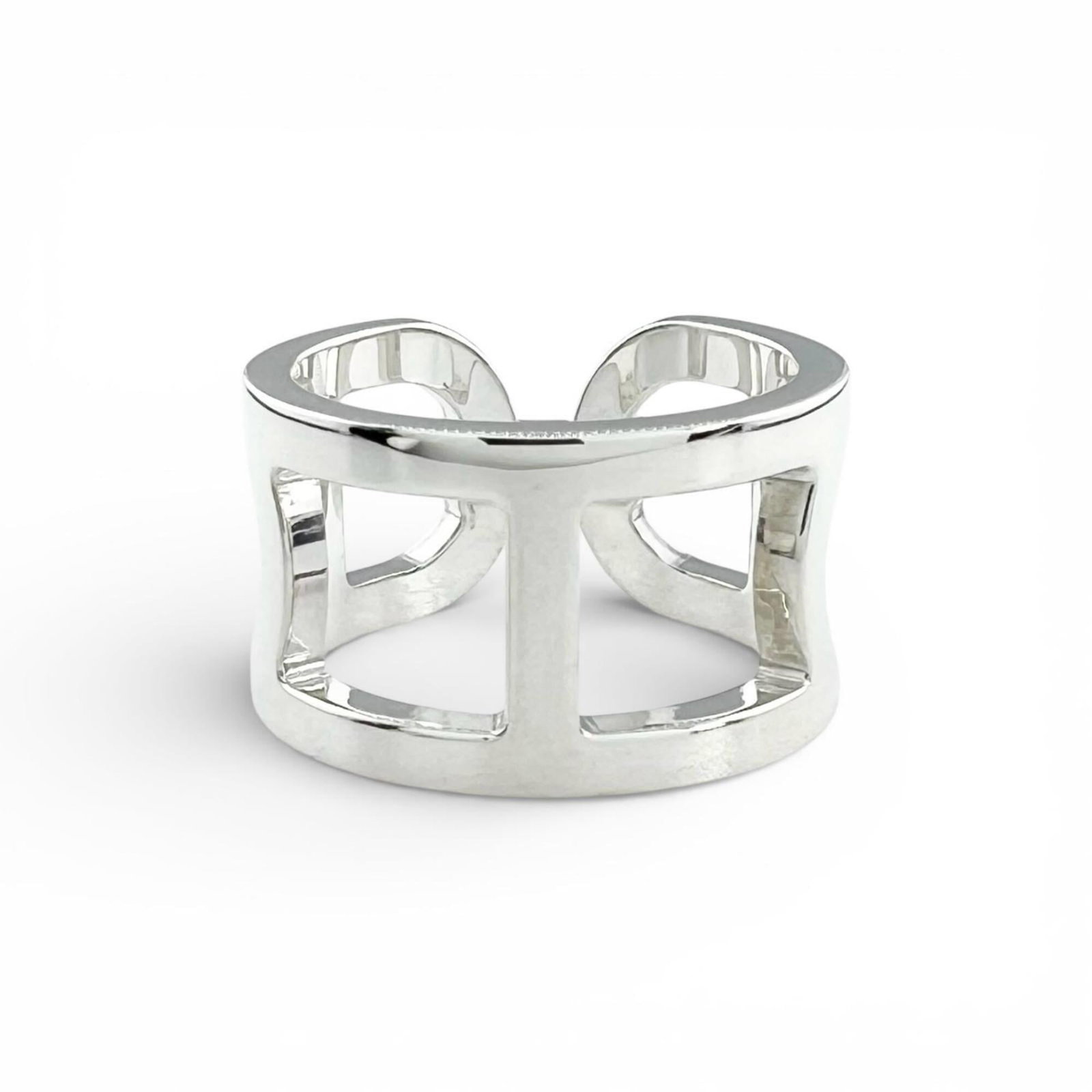 Hermes Band Ring Silver 925 - 3