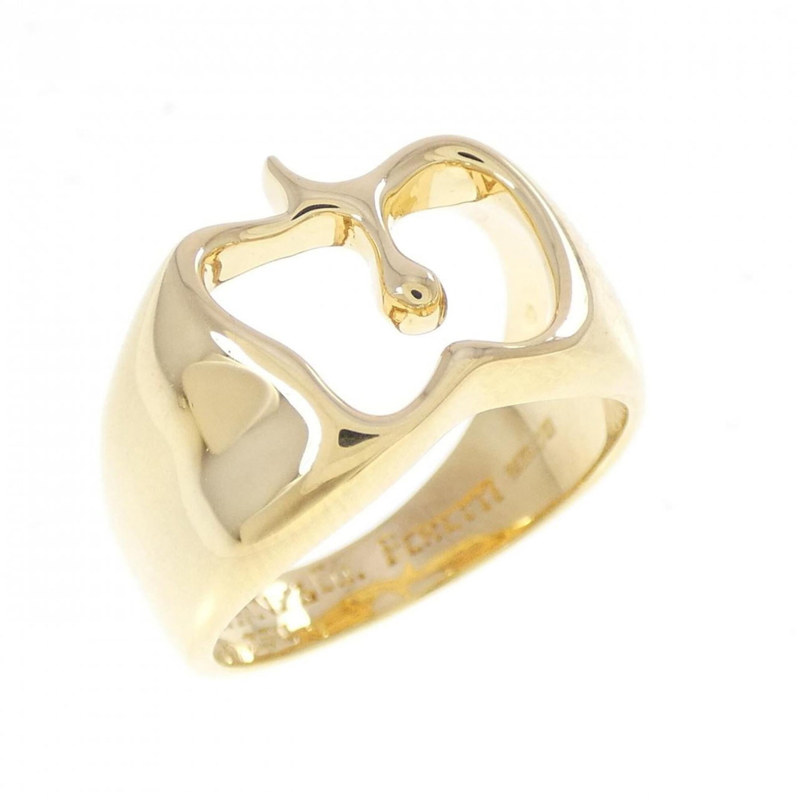 Tiffany Band Ring Yellow Gold (18K): Tiffany Band Ring Yellow Gold (18K) This Tiffany band ring in yellow gold (18K) showcases a classic design. With its subtle scratches and minor signs of wear, this used ring still retains its elegant