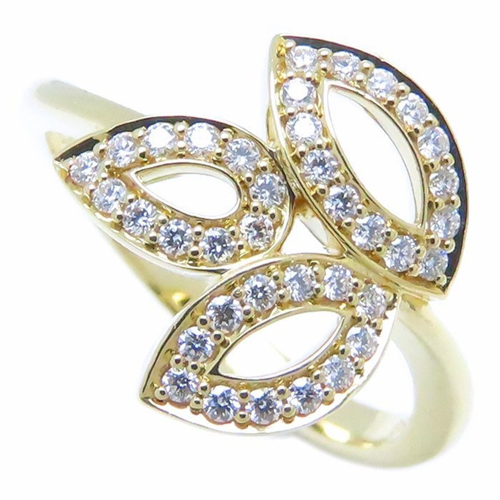 Harry Winston Band Ring Yellow Gold (18K): Harry Winston Band Ring Yellow Gold (18K) Yellow Gold (18K) band ring from Harry Winston features a diamond stone. The 5.5 US size ring weighs 4.2g and has some scratches/dirt, with overall very good 