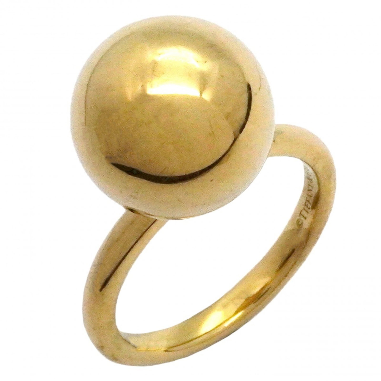 Tiffany Band Ring Yellow Gold (18K) (1 of 10)