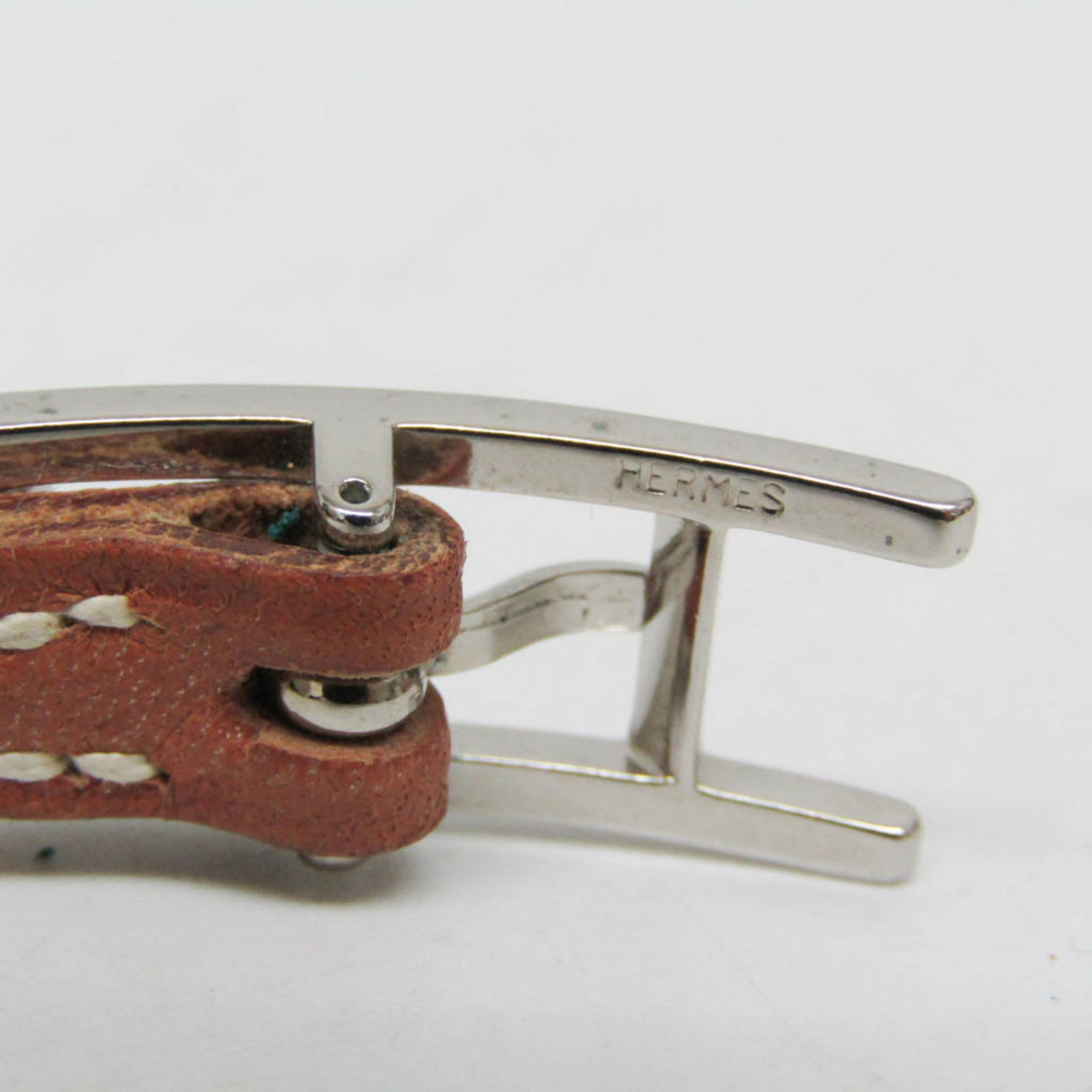 Hermes Bangle Leather, Metal - 5