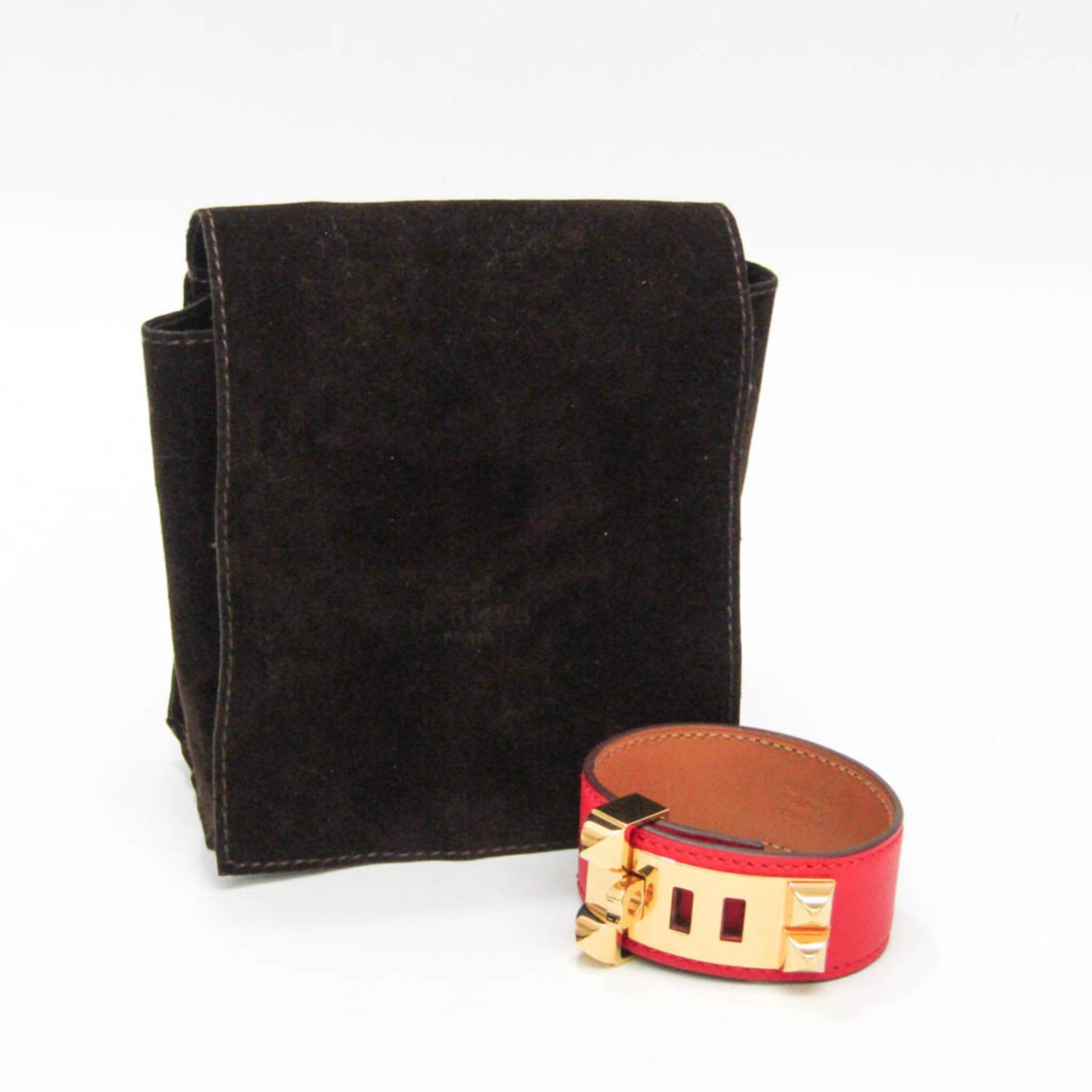 Hermes Bangle Leather, Metal - 2