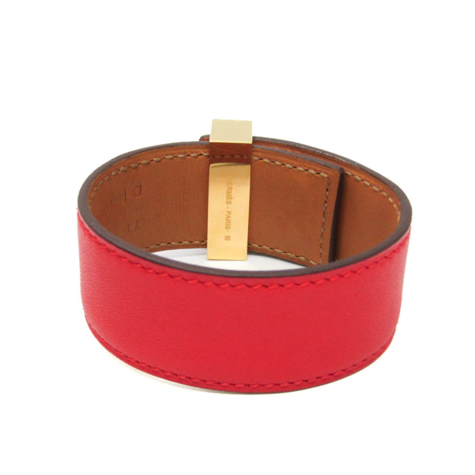 Hermes Bangle Leather, Metal - 3