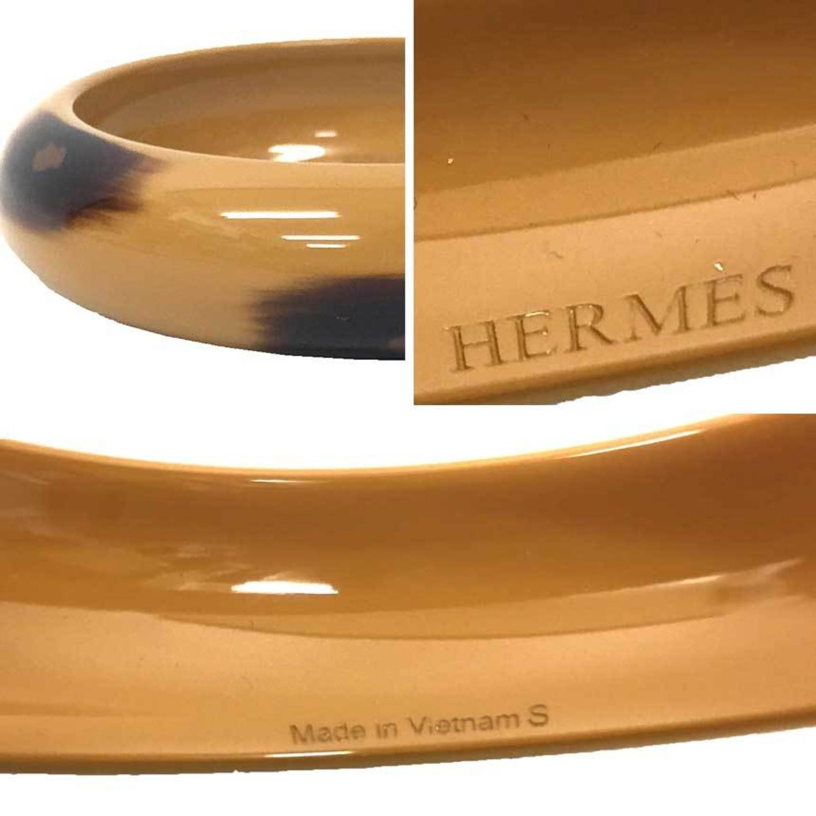 Hermes Bangle Lacquer, Wood - 3