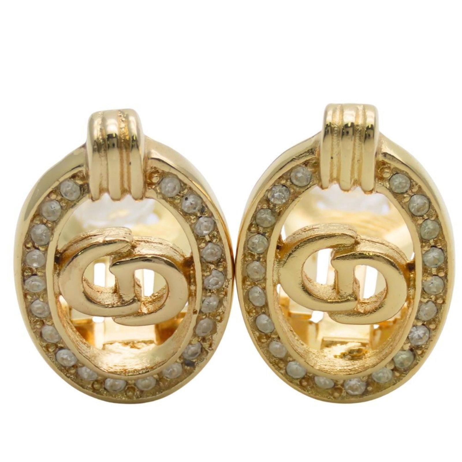 Christian Dior Clip Earrings Metal (1 of 10)