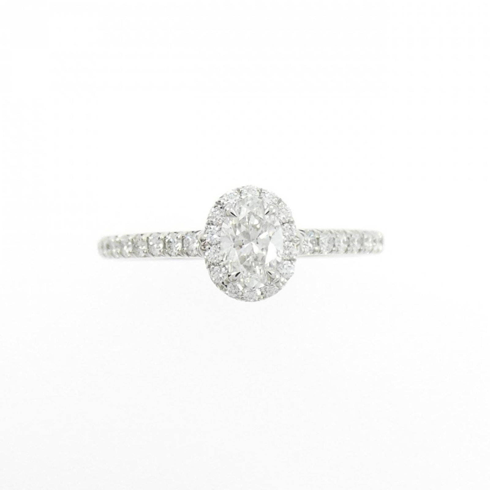 Tiffany Soleste Oval Ring 0.27ct E VVS1 Cut - 2