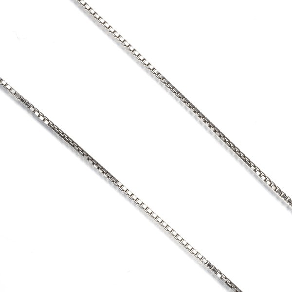 Chain Necklace in White Gold - 2
