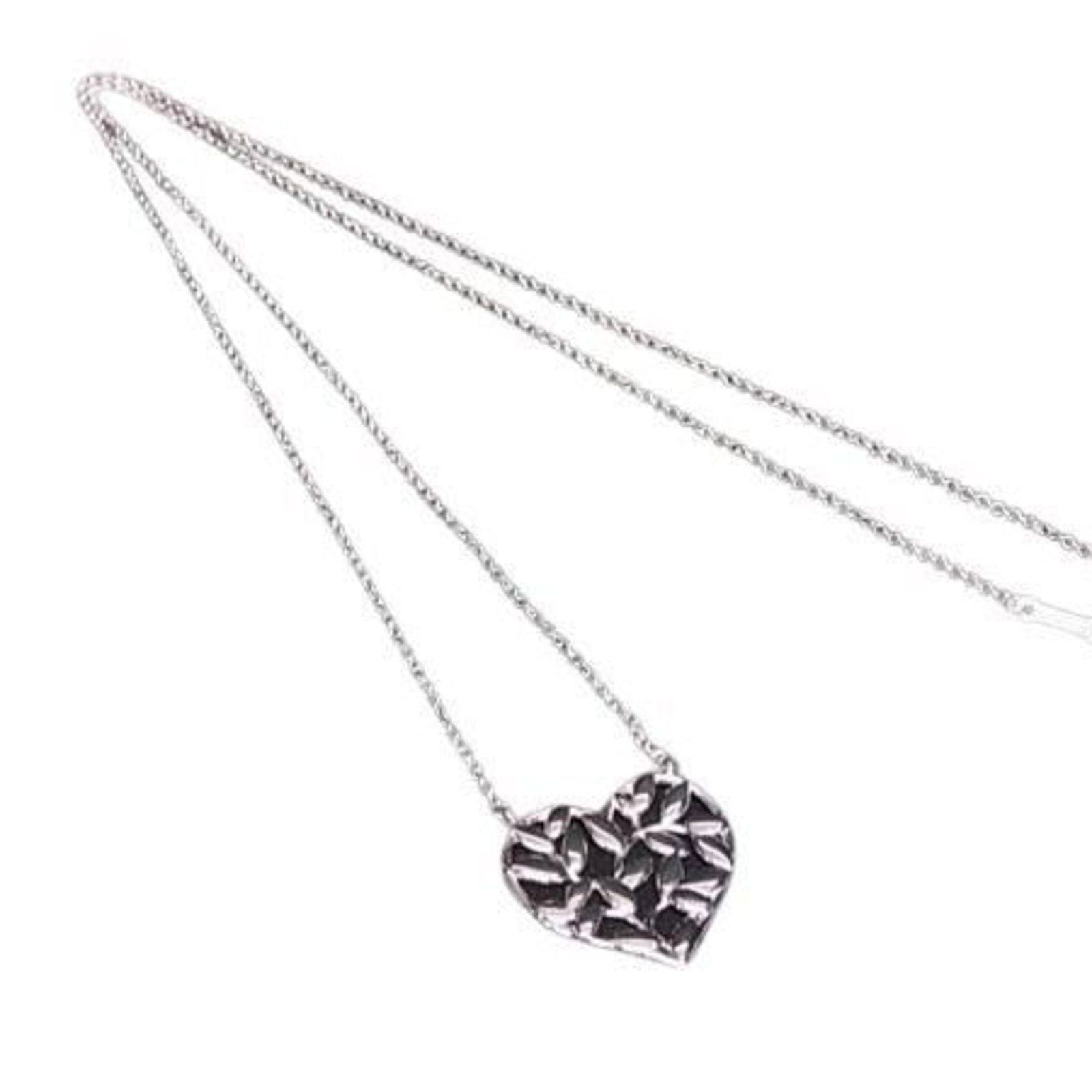 TIFFANY & Co. Paloma Picasso Olive Heart Necklace in Silver SV925 for Women: TIFFANY & Co. Paloma Picasso Olive Heart Necklace in Silver SV925 for Women The Tiffany & Co. Paloma Picasso Olive Heart Necklace in Silver SV925 features a beautiful olive heart pendant set in