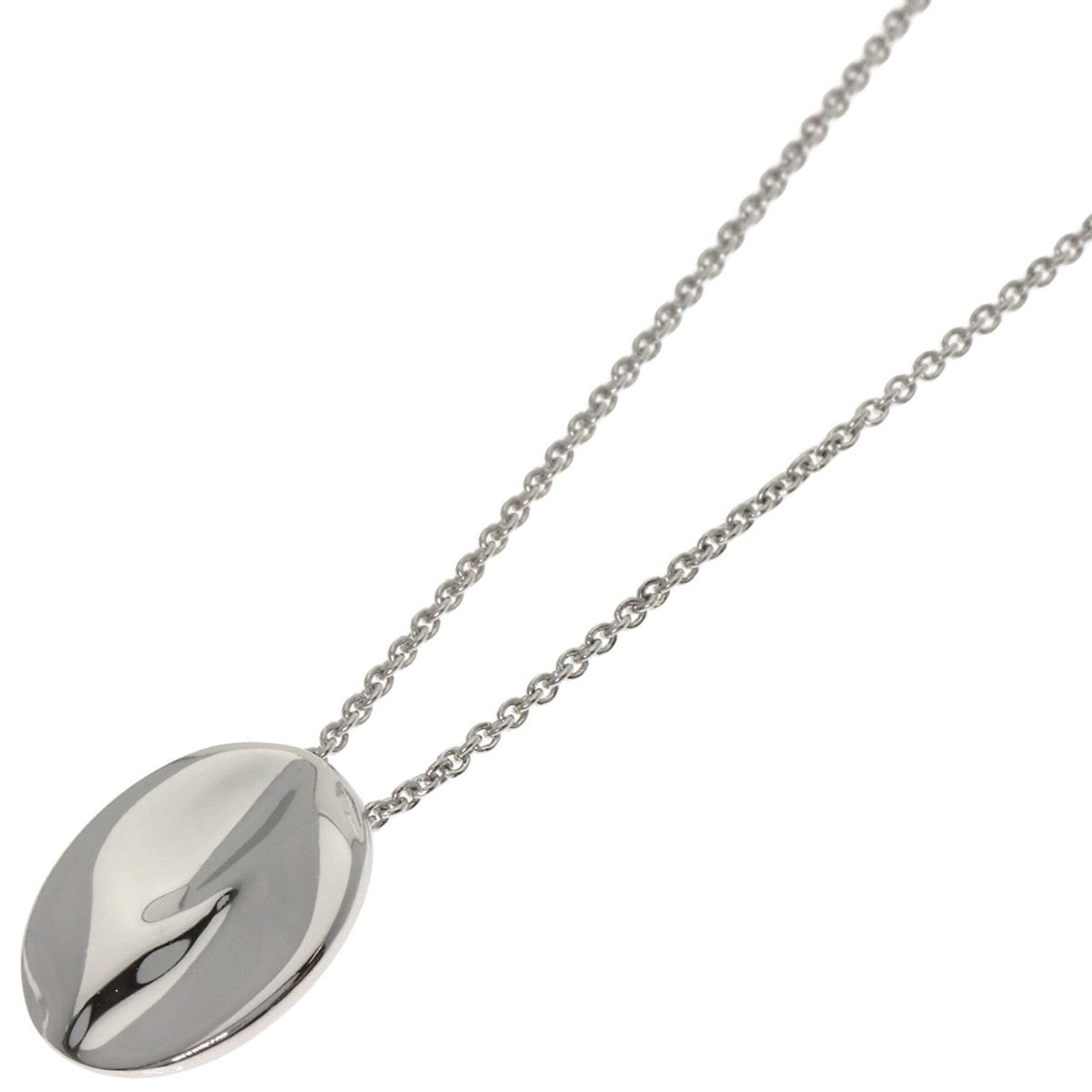 Tiffany & Co. Madonna Necklace, Platinum PT950, Women's.: Tiffany & Co. Madonna Necklace, Platinum PT950, Women's. Tiffany & Co. Madonna Necklace in platinum PT950 features a striking design with a 13mm x 9.5mm pendant. The necklace boasts a 40 cm / 15.74'' 