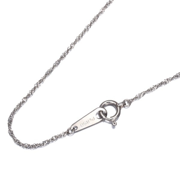 Platinum chain necklace 40cm screw made of 850 gold.: Platinum chain necklace 40cm screw made of 850 gold. Platinum chain necklace with a 40cm screw made of 850 gold. This unique piece showcases a high-quality metal construction and attention to detail i