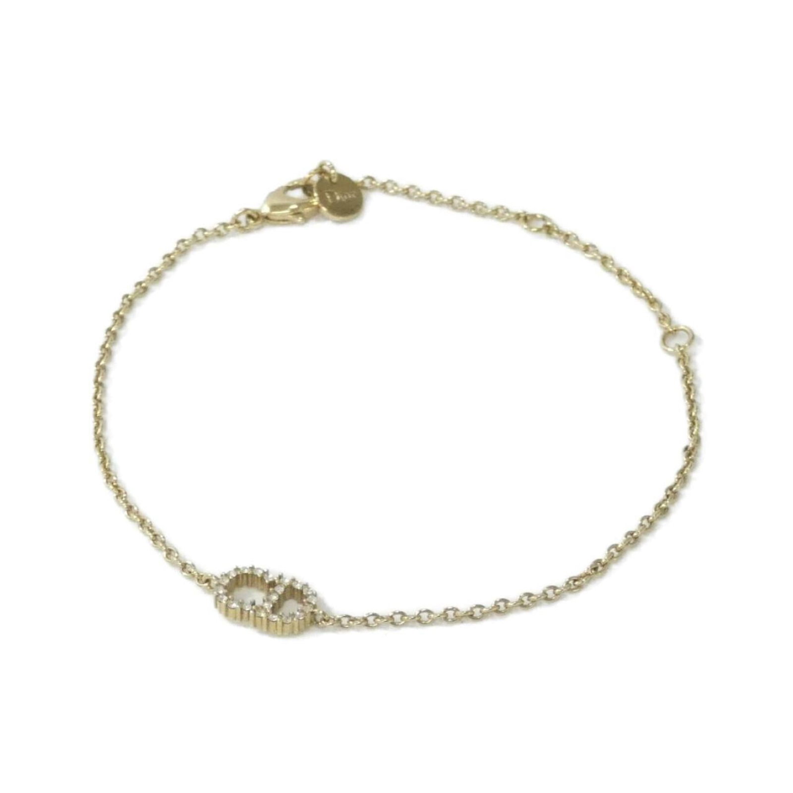 Christian Dior Charm Bracelet: Christian Dior Charm Bracelet A beautiful Christian Dior charm bracelet in excellent condition, with a clear design that adds a touch of elegance to any outfit. Measuring between 15cm and 20.5cm in