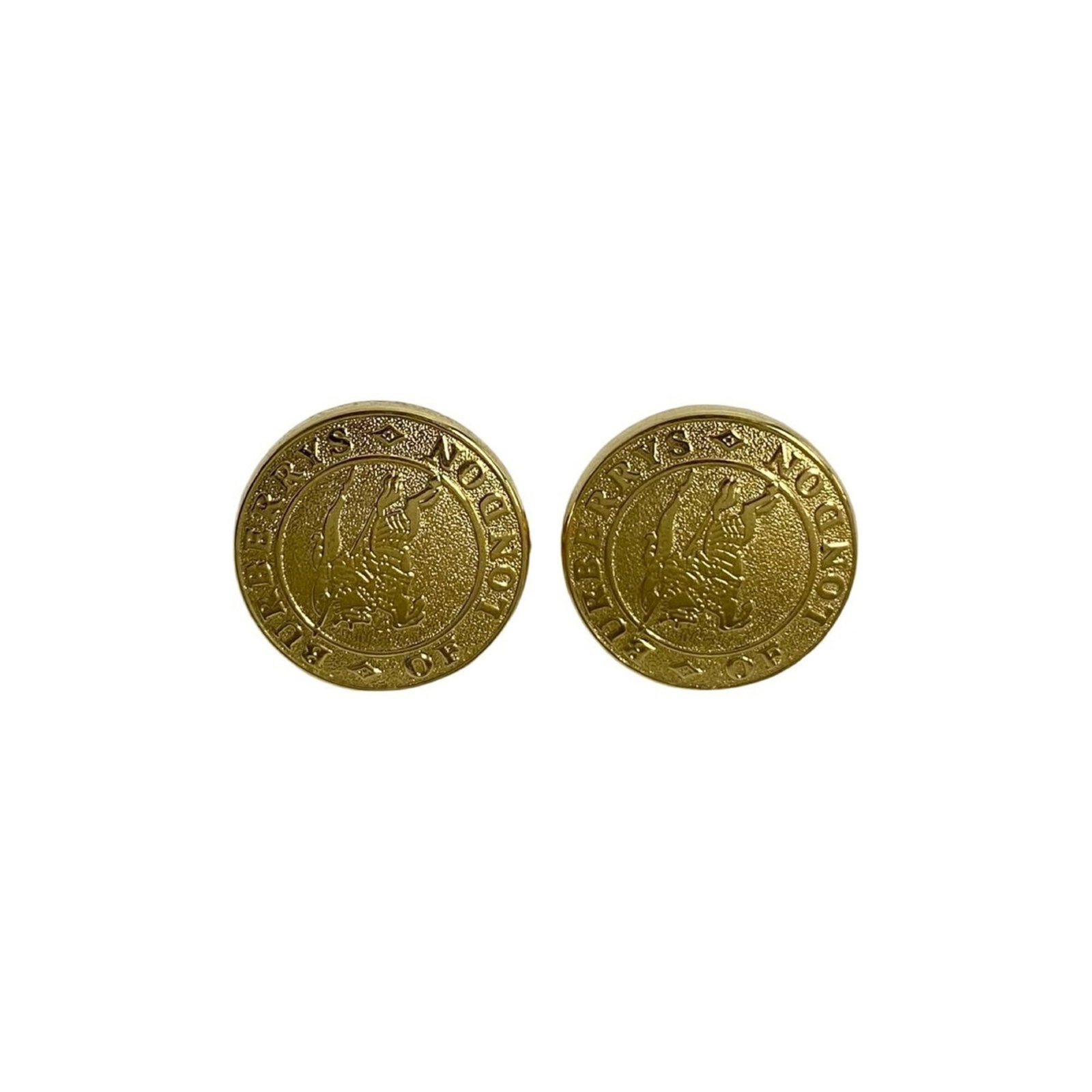 Burberry Clip Earrings Gold Plating: Burberry Clip Earrings Gold Plating Burberry Clip Earrings in Gold Plating offer a touch of luxury to any outfit. Made from high-quality gold plating material, these earrings feature a sleek and moder