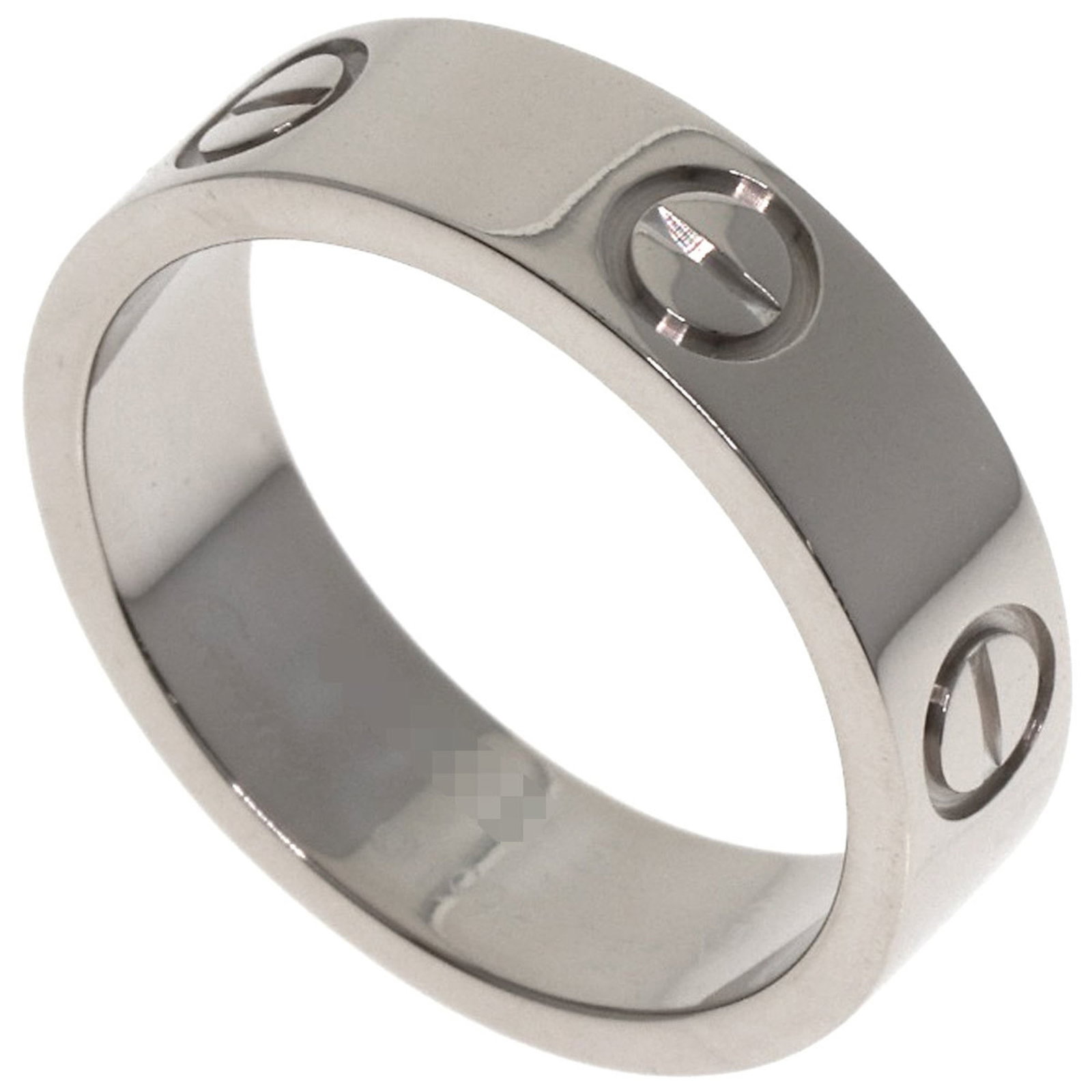 Cartier Band Ring White Gold (18K): Cartier Band Ring White Gold (18K) Cartier Band Ring White Gold (18K) features a sleek design with a subtle width of 5.1mm and an elegant weight of 6.7g. This used band ring boasts a rich history with