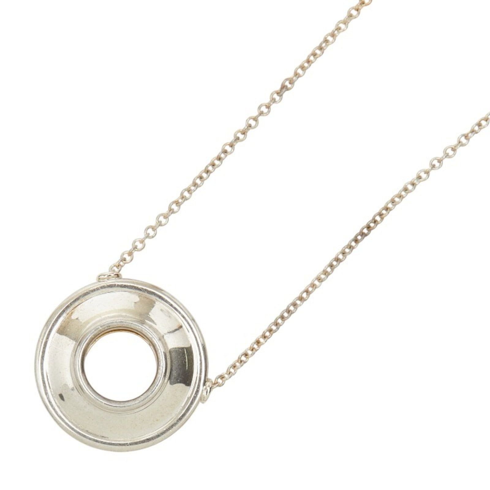 Tiffany & Co. Paloma Picasso Magic Circle Necklace, SV925 Silver, Women's. (1 of 7)