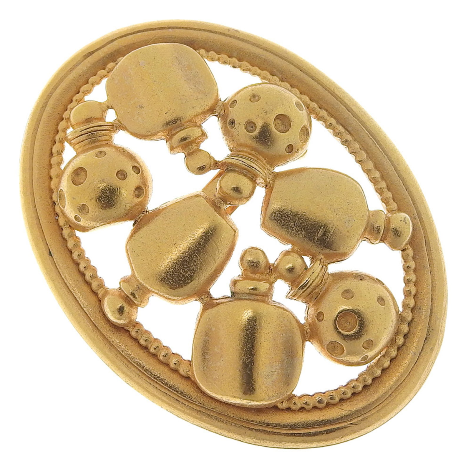 Christian Dior Brooch: Christian Dior Brooch Christian Dior Brooch - A Timeless Piece of Luxury. This exquisite brooch features the iconic brand's signature style and craftsmanship, with a few traces of usage visible on