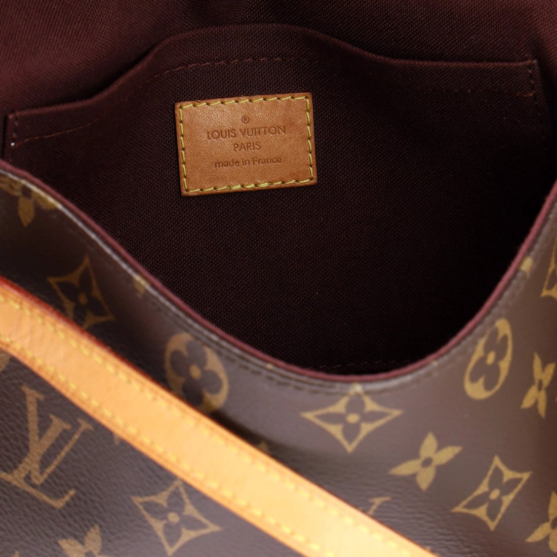 Monogram canvas bag from Saint Cloud - 7