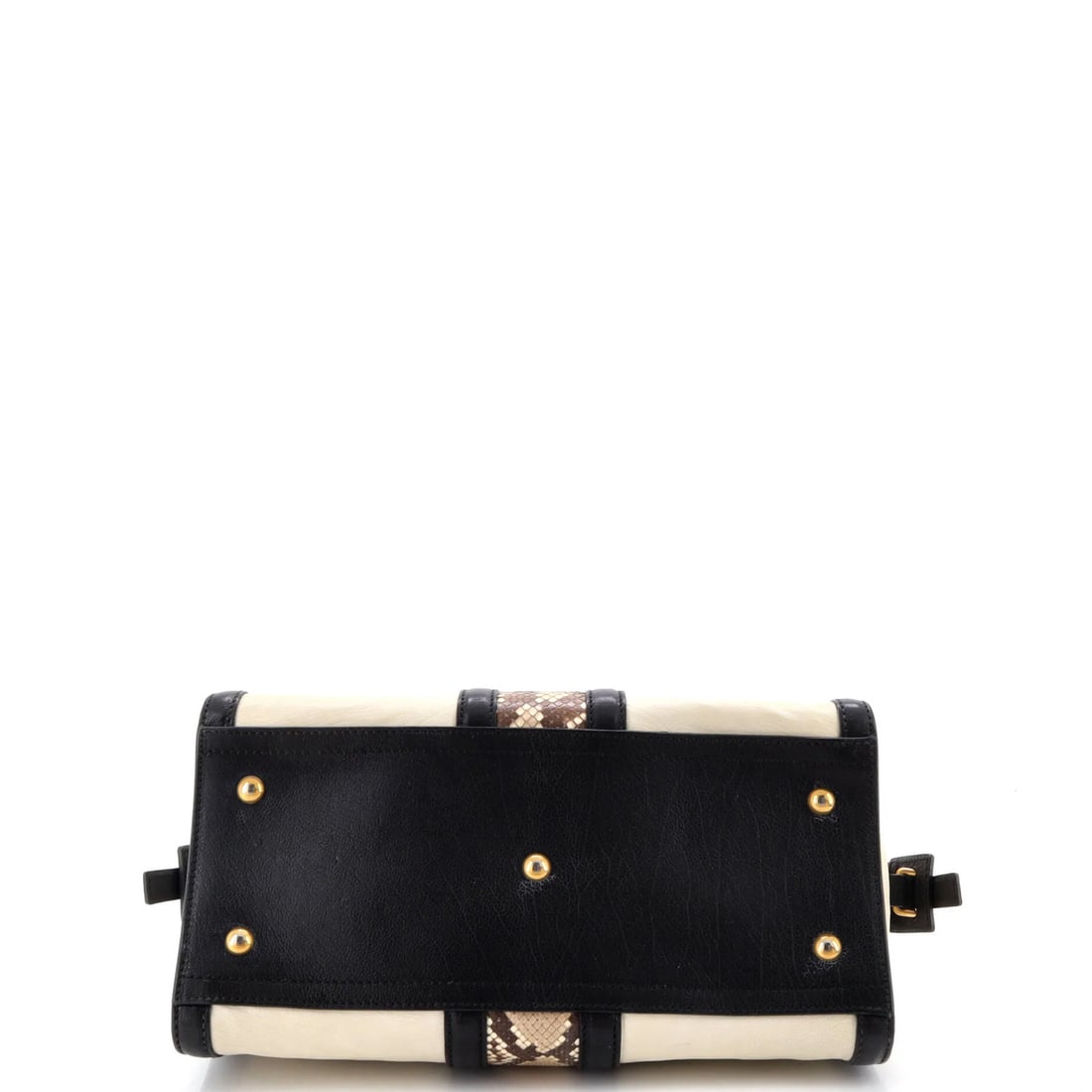 Cabas Tote Small Saint Laurent Leather Python - 4