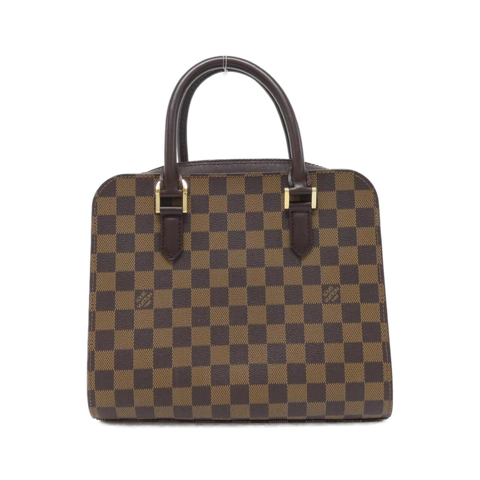 Louis Vuitton Handbag Coated Canvas: Louis Vuitton Handbag Coated Canvas The Louis Vuitton Handbag Coated Canvas features a timeless design with a subtle sheen from its coated canvas material. Measuring 23cm x 26cm x 13cm, this compact h
