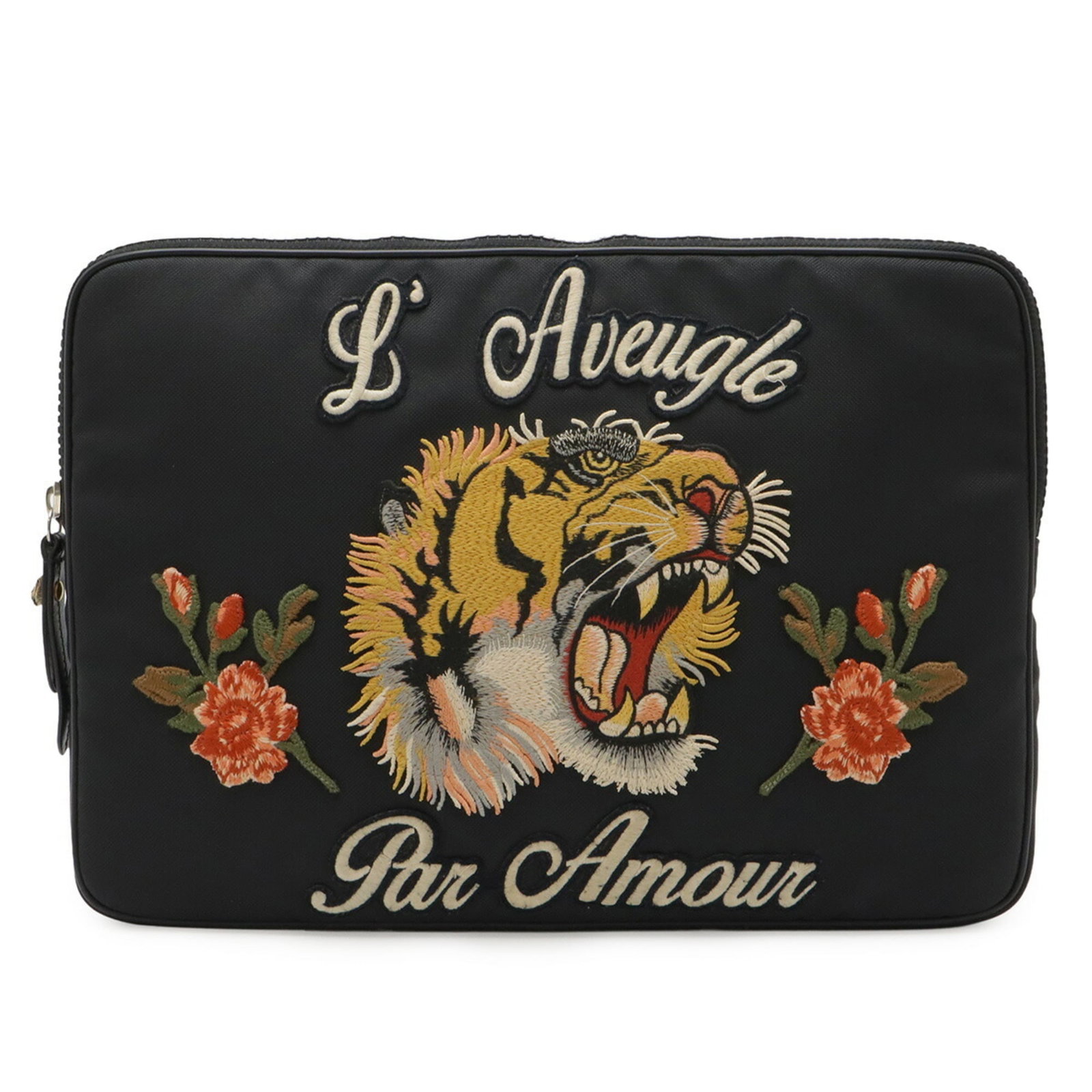 Gucci Clutch Bag Nylon Canvas (1 of 8)