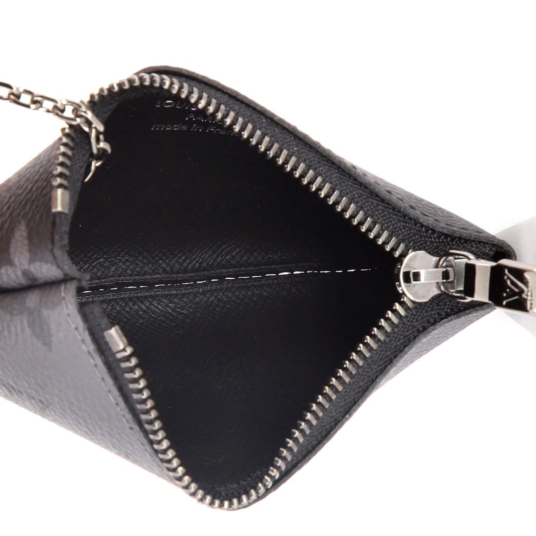 Eclipse Reverse Monogram Canvas Key Pouch - 5