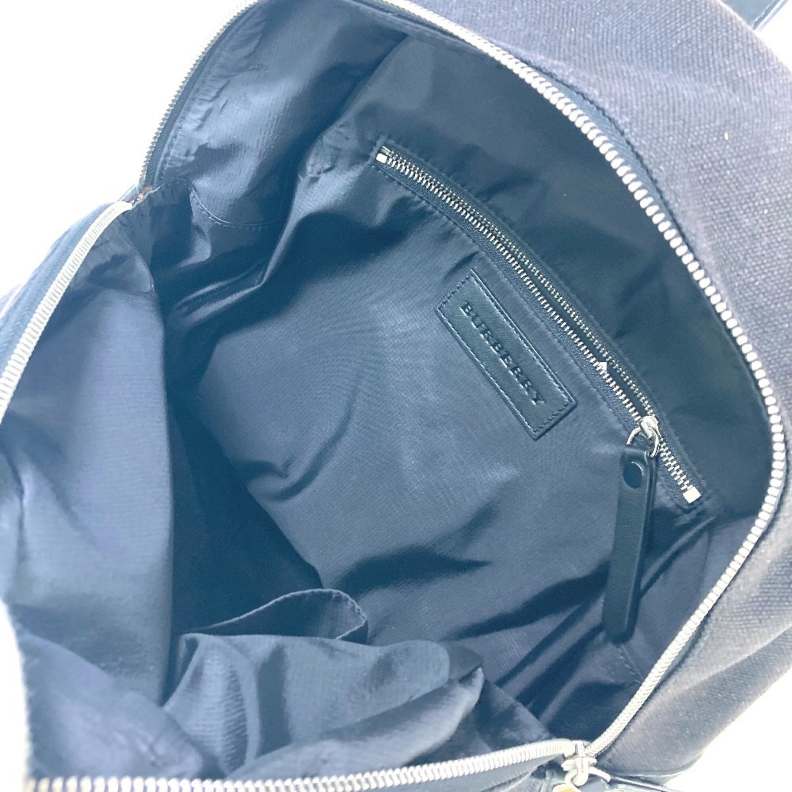 Burberry Backpack Canvas Leather - 11