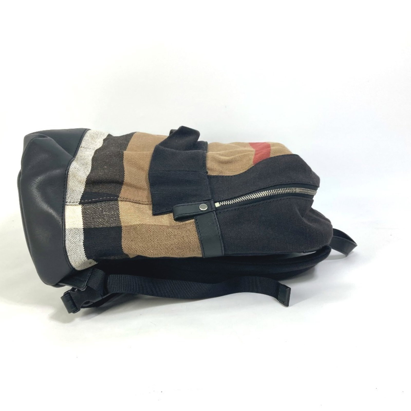 Burberry Backpack Canvas Leather - 3