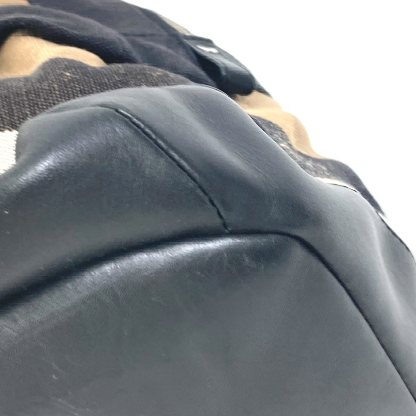 Burberry Backpack Canvas Leather - 7