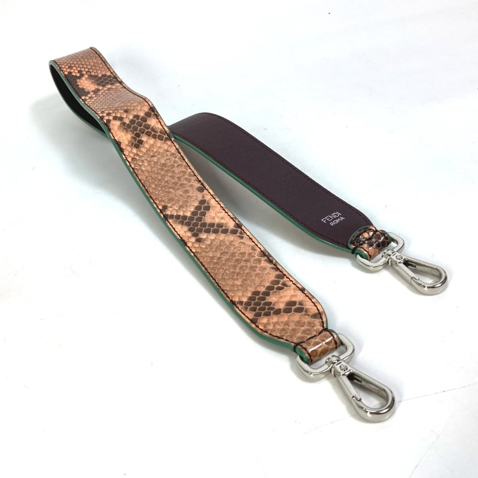 Fendi Chain/Shoulder Wallet Other: Fendi Chain/Shoulder Wallet Other Chain/Shoulder Wallet from Fendi in Brown. This used, very good condition wallet features a chain design and measures 34.3 inches in total length. With hardly any