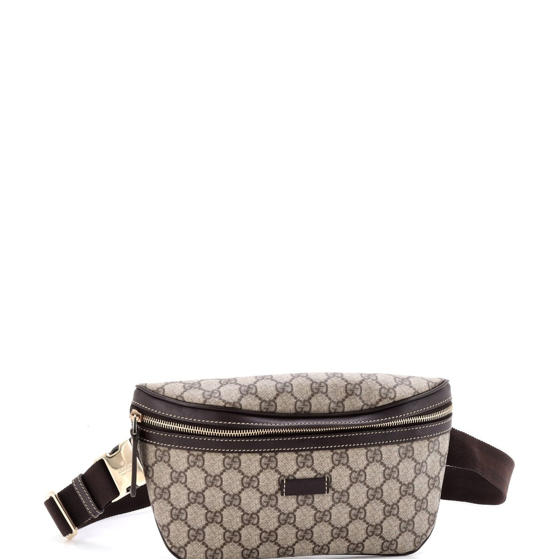 Small Leather Coated Canvas GG Belt Bag With: Small Leather Coated Canvas GG Belt Bag With Exceptional Small Leather Coated Canvas Belt available for auction. Review complete item specifications below for detailed information. Item Specifics: Bra