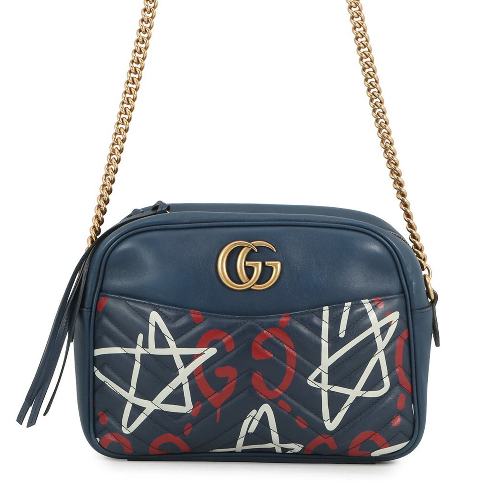 Gucci Handbag Shoulder Bag Leather: Gucci Handbag Shoulder Bag Leather This Gucci handbag shoulder bag features high-quality leather in a striking blue color. With its classic design and timeless style, this bag exudes sophistication an