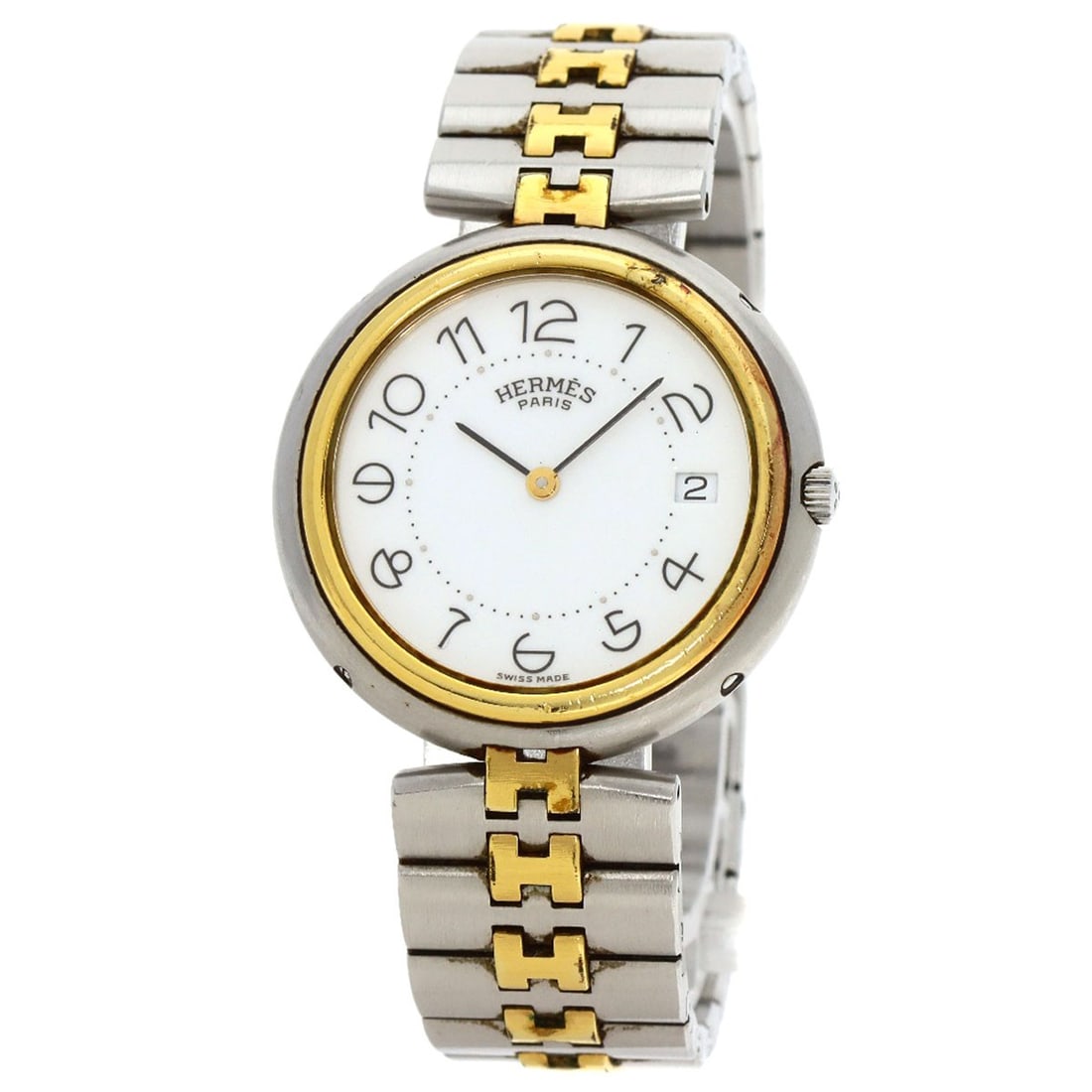 Profile watches stainless steel/ ssxgp: Profile watches stainless steel/ ssxgp Stainless steel construction provides durability and a sleek aesthetic. This HERMES stainless steel watch features an analog display and quartz movement, making 