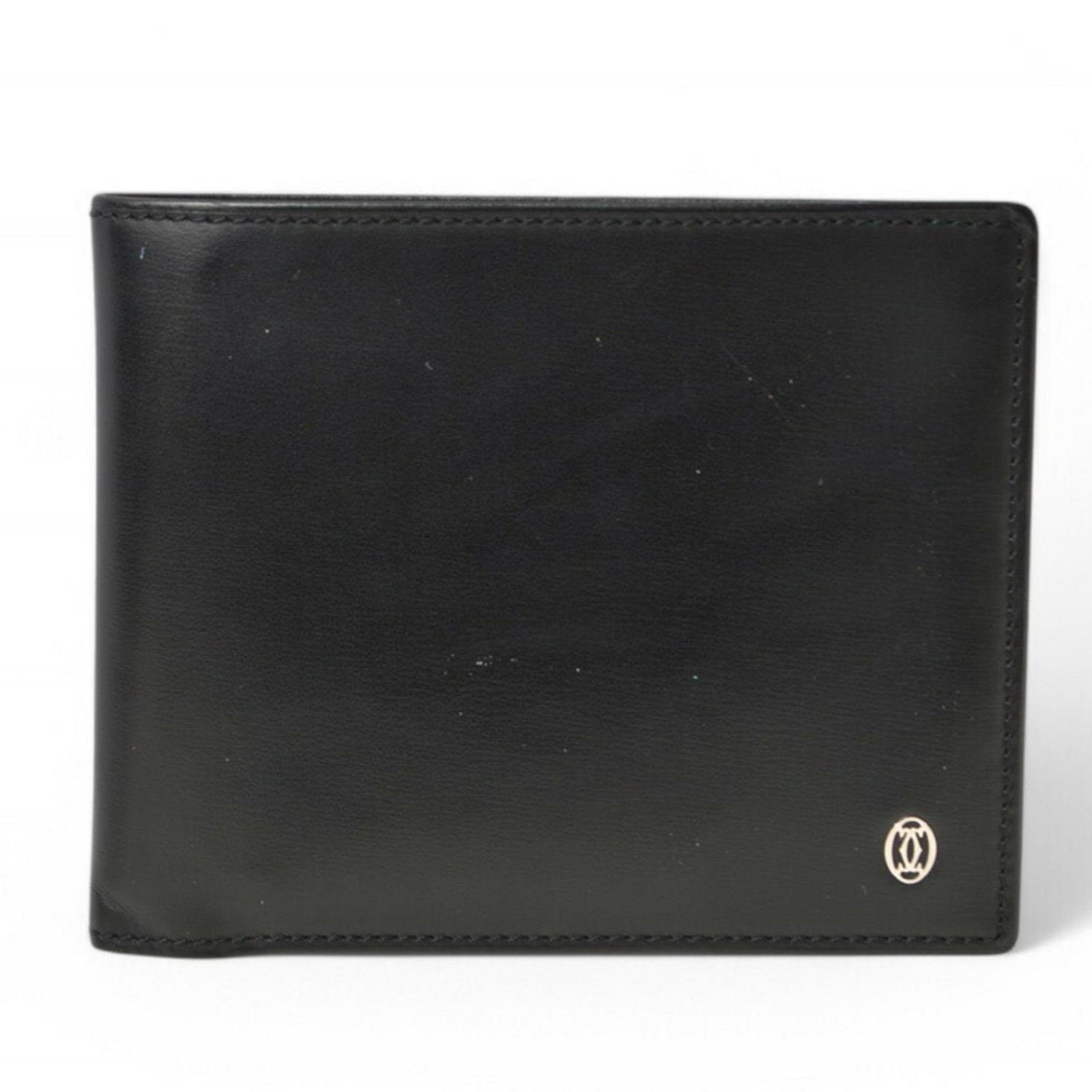 Cartier Wallet (Bi-Fold) Leather: Cartier Wallet (Bi-Fold) Leather Cartier's iconic bi-fold leather wallet offers a timeless and sophisticated accessory for everyday use. With its classic design and high-quality leather construction, 