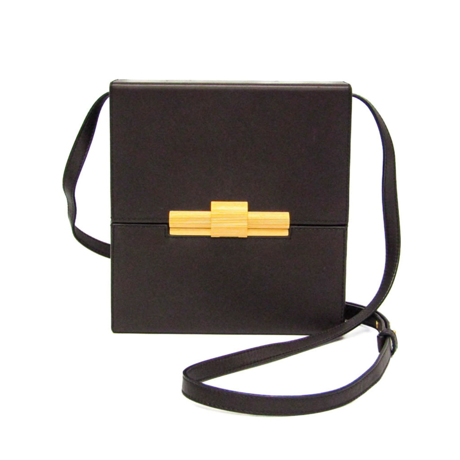 Bottega Veneta Shoulder Bag Leather: Bottega Veneta Shoulder Bag Leather Dark brown Bottega Veneta leather shoulder bag with a classic design, featuring a timeless silhouette and adjustable strap length. The bag has been used and shows t