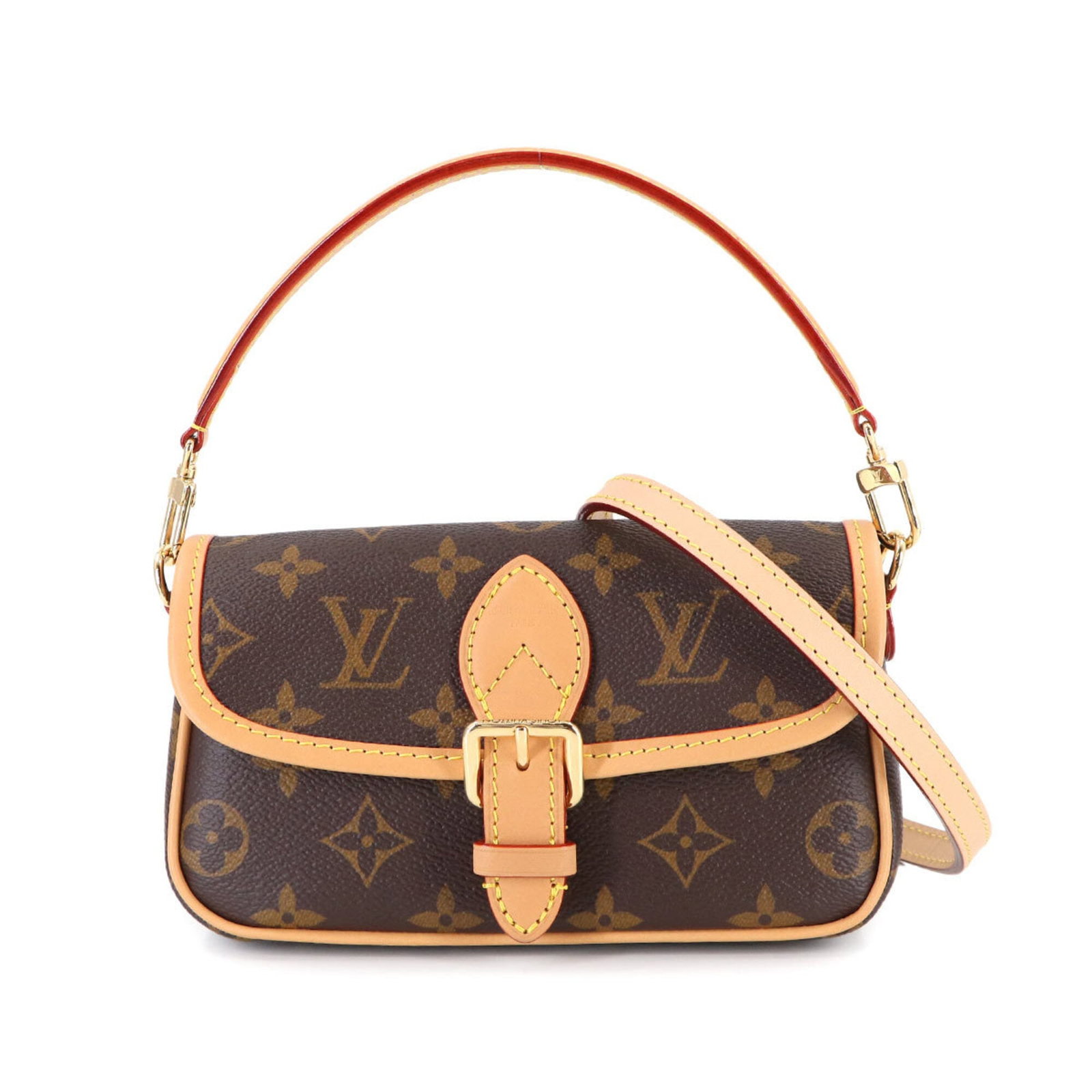Louis Vuitton Handbag Shoulder Bag Monogram: Louis Vuitton Handbag Shoulder Bag Monogram Brown Monogram Louis Vuitton Handbag Shoulder Bag. Opened, never used, this iconic shoulder bag features the classic monogram pattern and measures 9.5cm x 1