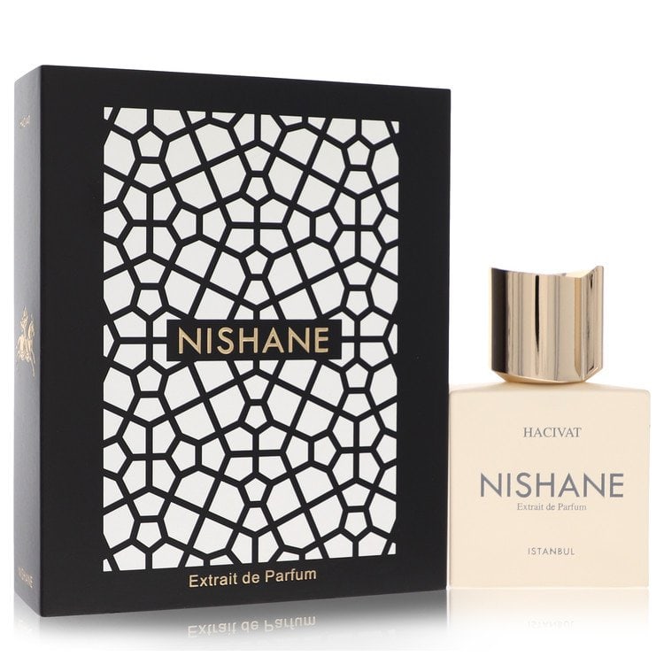Hacivat Perfume By Nishane Extrait De Parfum Spray (Unisex): Hacivat Perfume By Nishane Extrait De Parfum Spray (Unisex) Nishane Extrait De Parfum Spray Hacivat offers a sophisticated scent experience with its unisex fragrance. This 1.7 oz spray features a perf