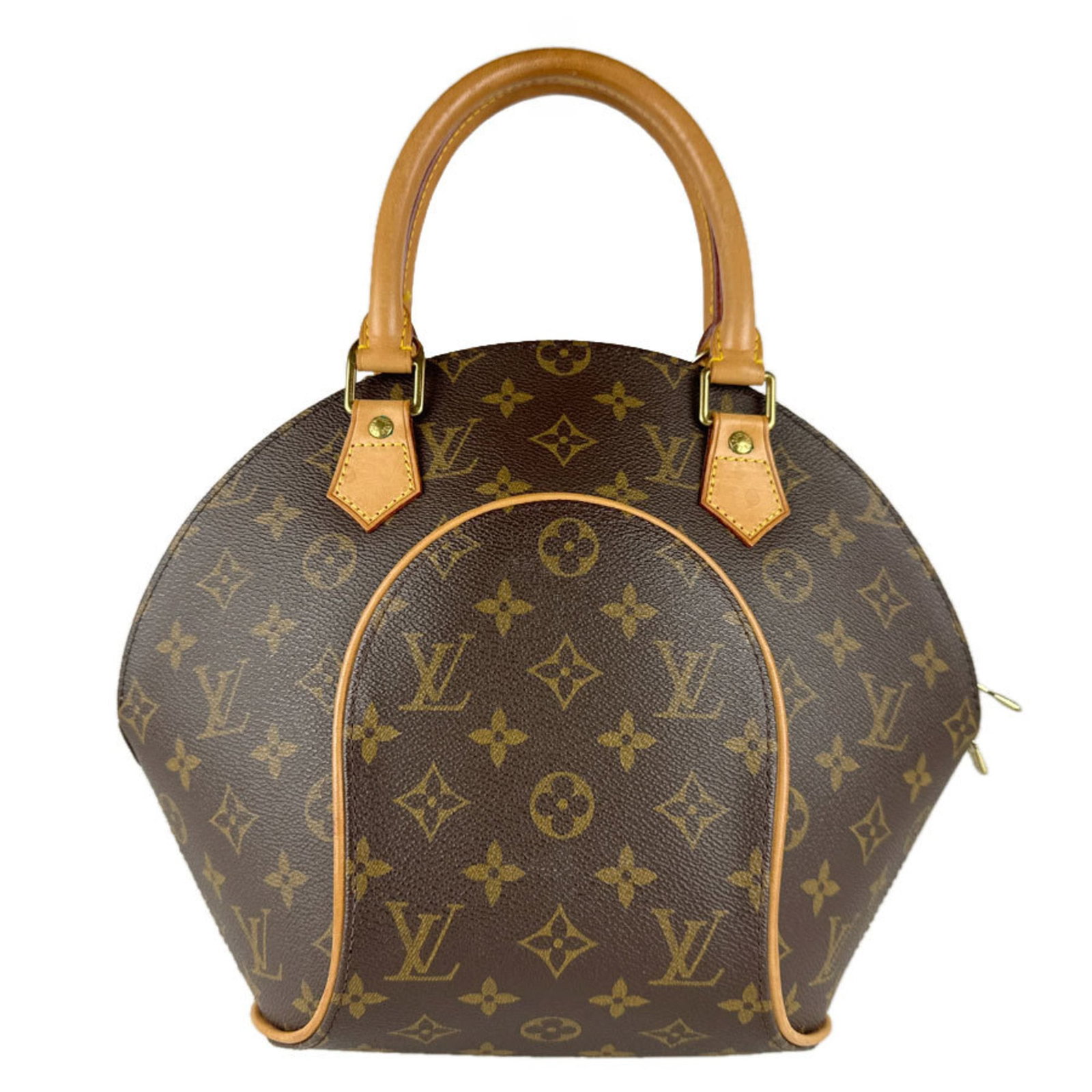 Louis Vuitton Handbag Monogram: Louis Vuitton Handbag Monogram Brown Louis Vuitton Monogram Handbag with Traces of Usage. This 24cm x 21cm x 15cm handbag features the iconic monogram pattern and has been used, showing some scratches