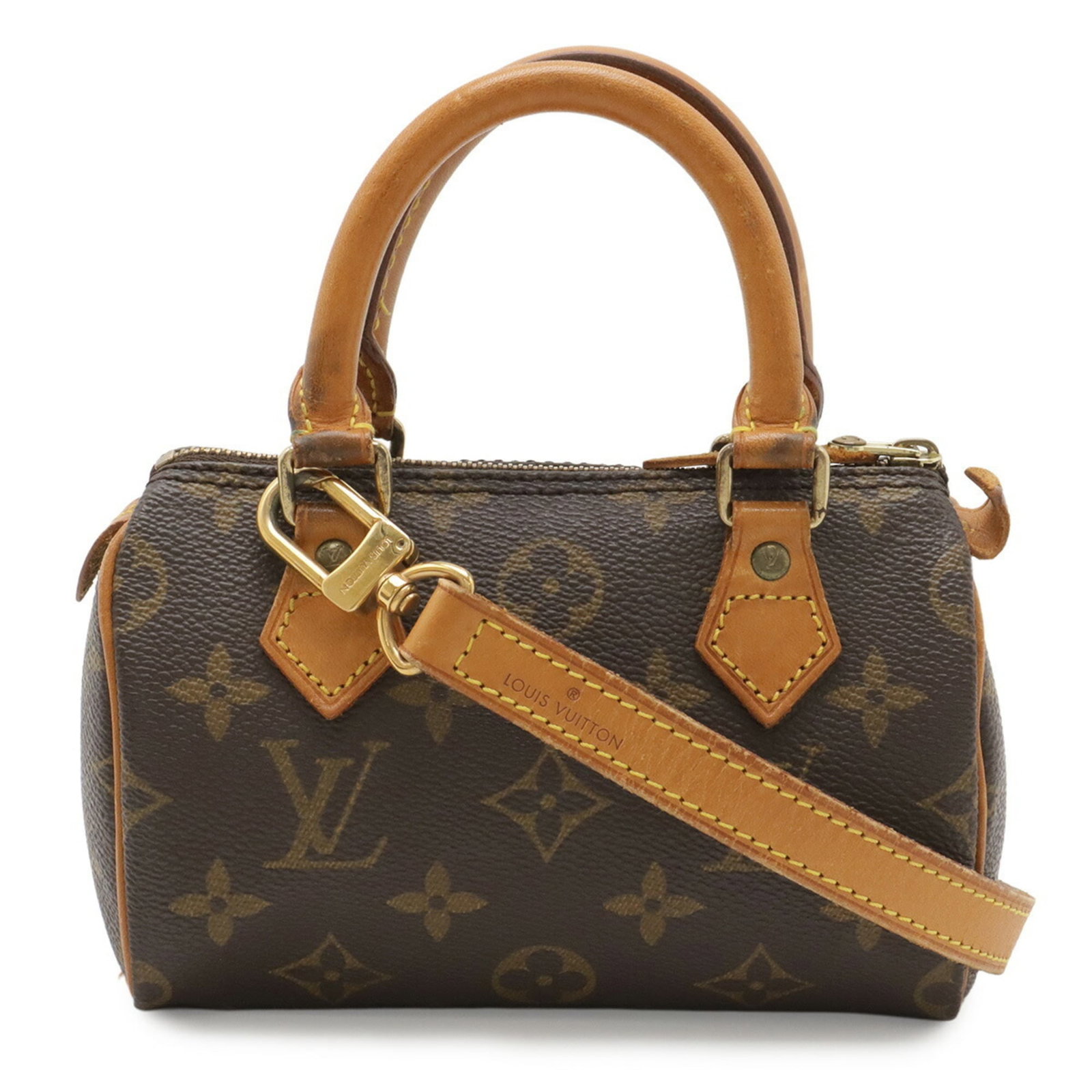Louis Vuitton Handbag Pouch Shoulder Bag Monogram Mini (1 of 10)