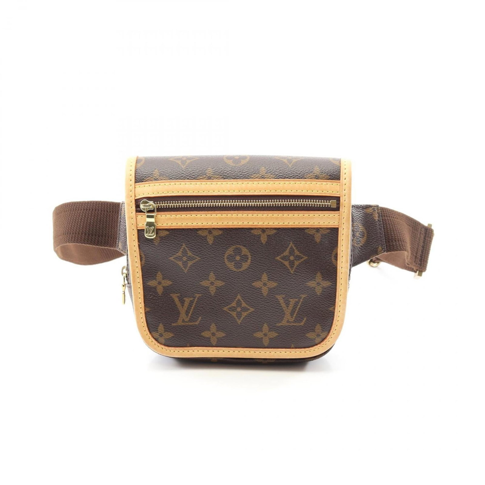 Louis Vuitton Fanny Pack Pvc Coated Canvas Leather: Louis Vuitton Fanny Pack Pvc Coated Canvas Leather Brown Louis Vuitton Fanny Pack with Pvc Coated Canvas and Leather Details. This used fanny pack features a unique combination of pvc coated canvas