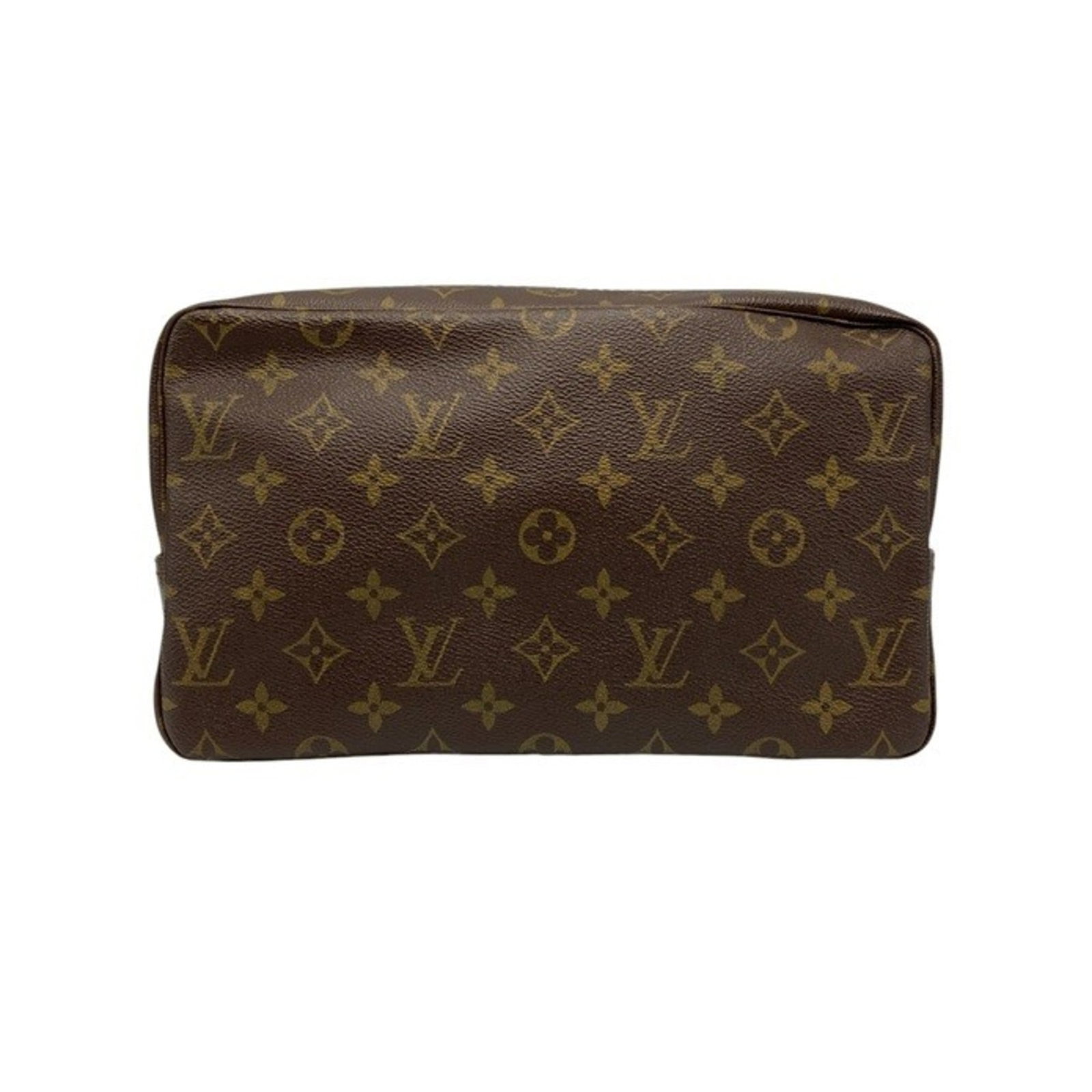 Louis Vuitton Clutch Bag Pvc: Louis Vuitton Clutch Bag Pvc This Louis Vuitton clutch bag features a sturdy PVC construction and a classic brown color. With its compact size and sleek design, it's perfect for adding a touch of luxu