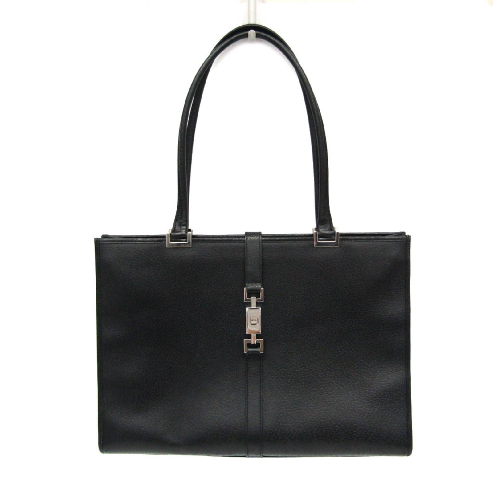 Gucci Tote Bag Leather: Gucci Tote Bag Leather The Gucci Tote Bag Leather is a stylish and versatile accessory with a sleek black leather exterior, featuring a zipper pocket for added convenience. Its classic design is
