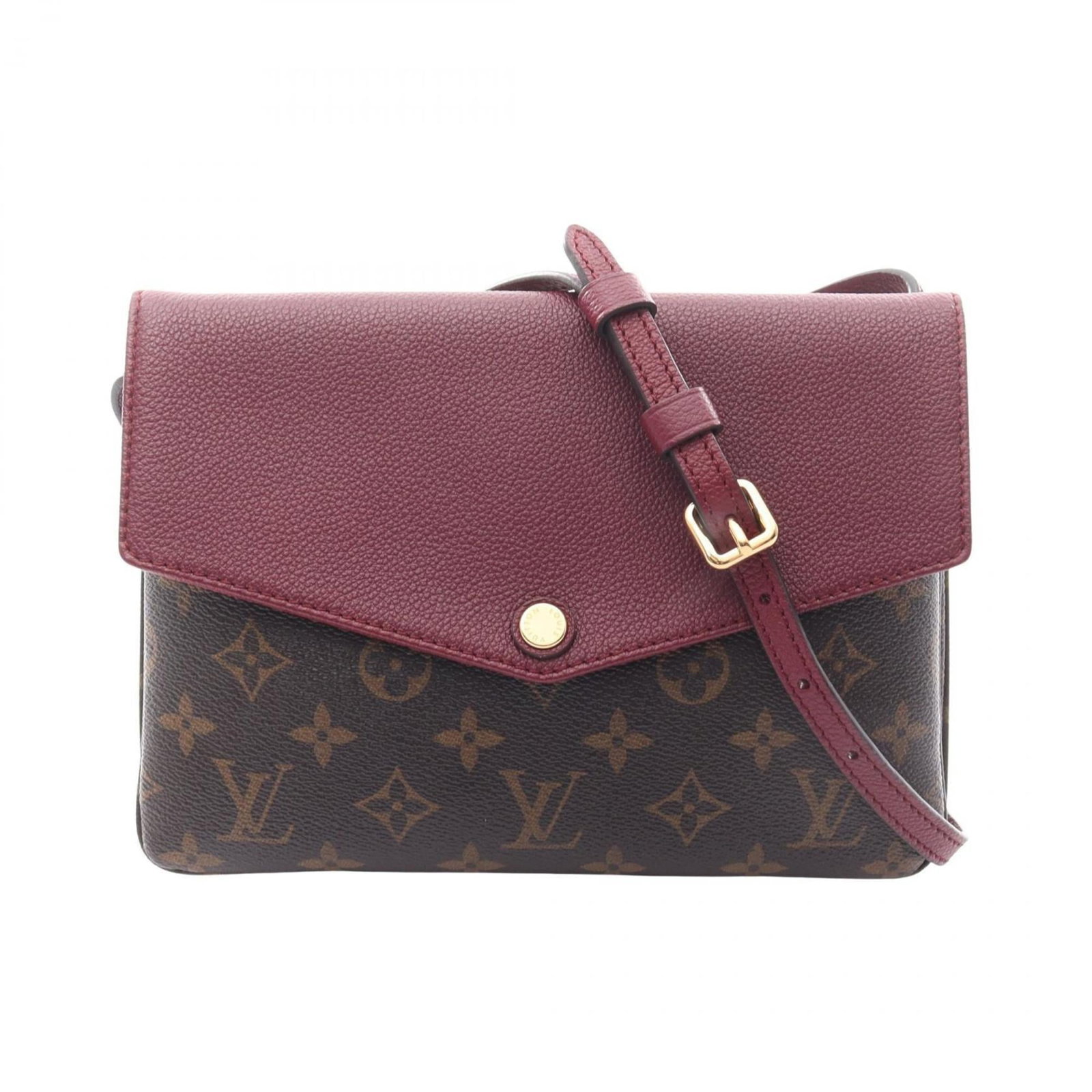 Louis Vuitton Shoulder Bag Coated Canvas Leather (1 of 9)