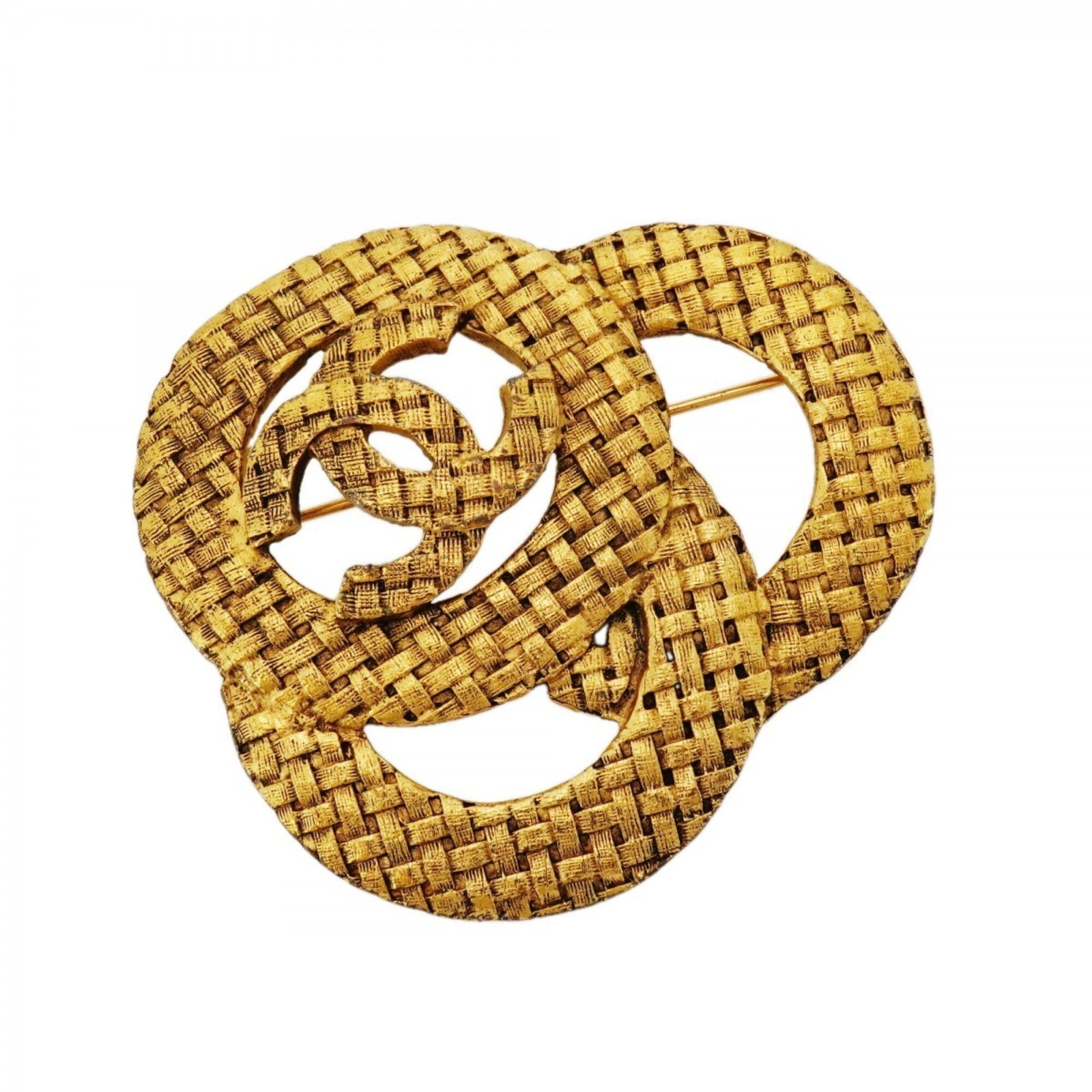 Chanel Brooch Gold Plating: Chanel Brooch Gold Plating Chanel's iconic brooch boasts a luxurious gold plating finish, adding a touch of sophistication to any outfit. With its classic design and subtle wear, this piece showcases 