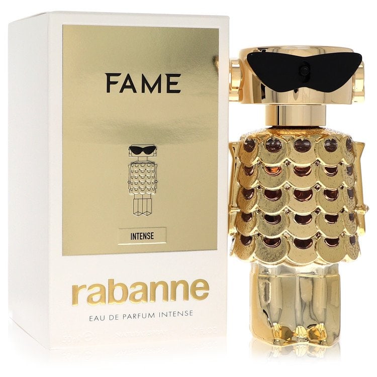 Paco Rabanne Fame Intense Perfume By Paco Rabanne Eau De Parfum Spray: Paco Rabanne Fame Intense Perfume By Paco Rabanne Eau De Parfum Spray Paco Rabanne Fame Intense Eau De Parfum Spray is a women's fragrance available in a 1.7 oz size, totaling 400 grams. This eau de p