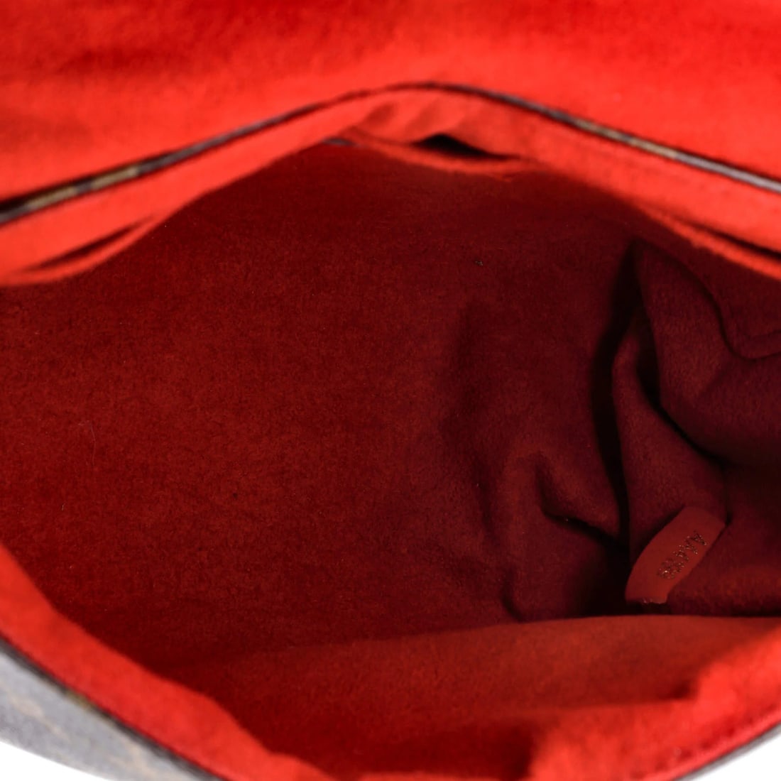 Canvas leather monogram bag - 5