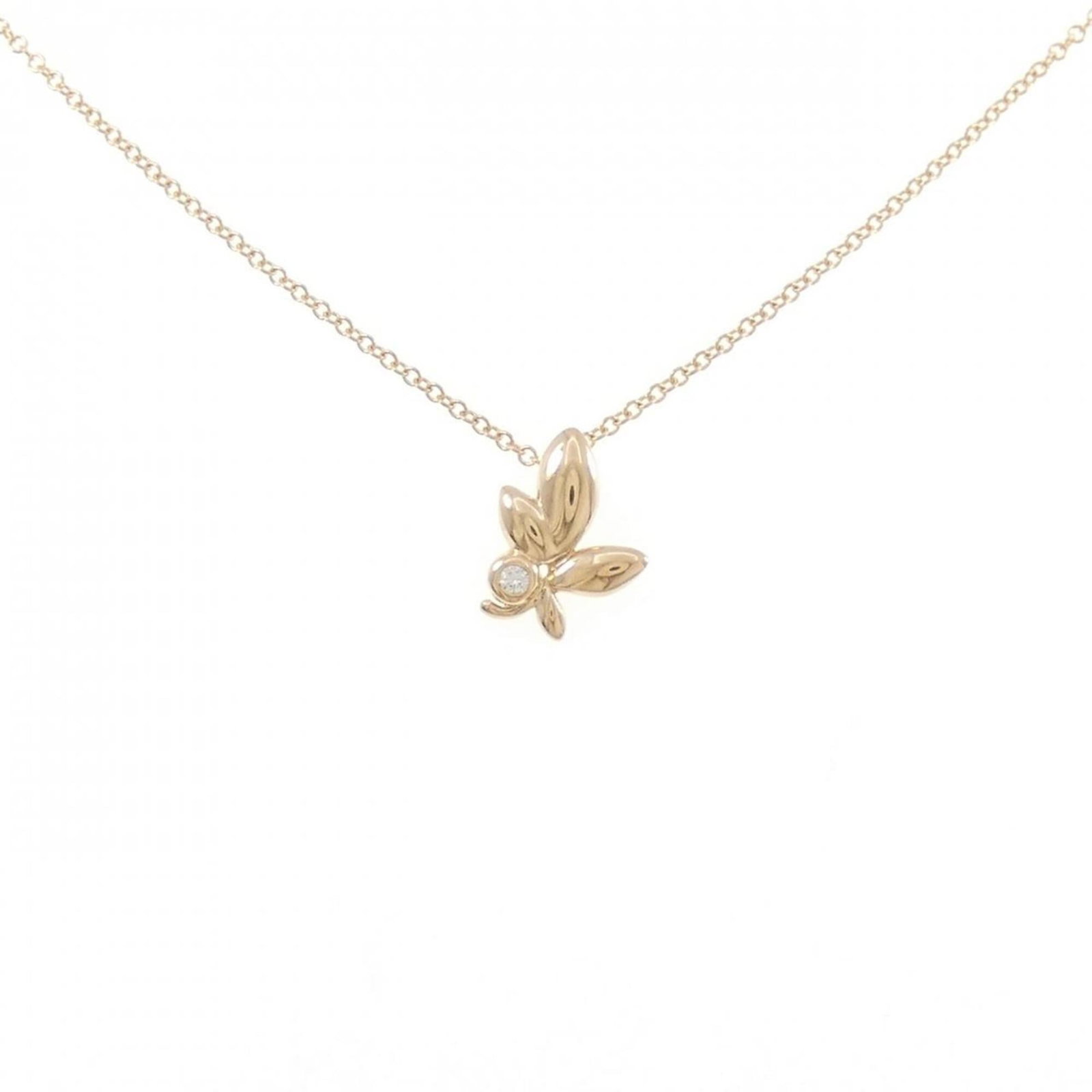 Tiffany Olive Leaf Necklace (1 of 6)