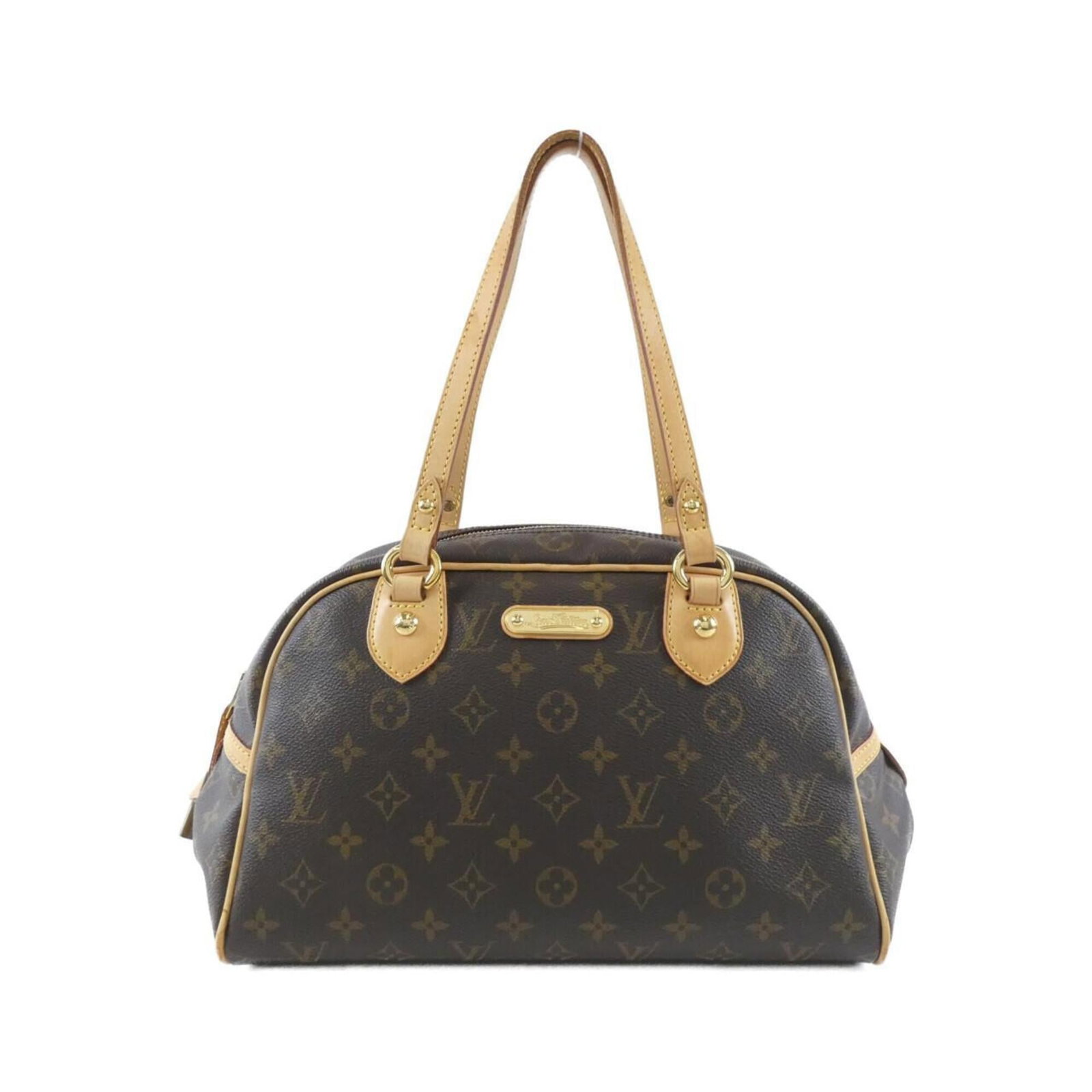 Louis Vuitton Shoulder Bag Coated Canvas: Louis Vuitton Shoulder Bag Coated Canvas This Louis Vuitton Shoulder Bag features a classic design with a coated canvas material, adding durability and style to any outfit. Measuring 21cm x 31cm x 15c